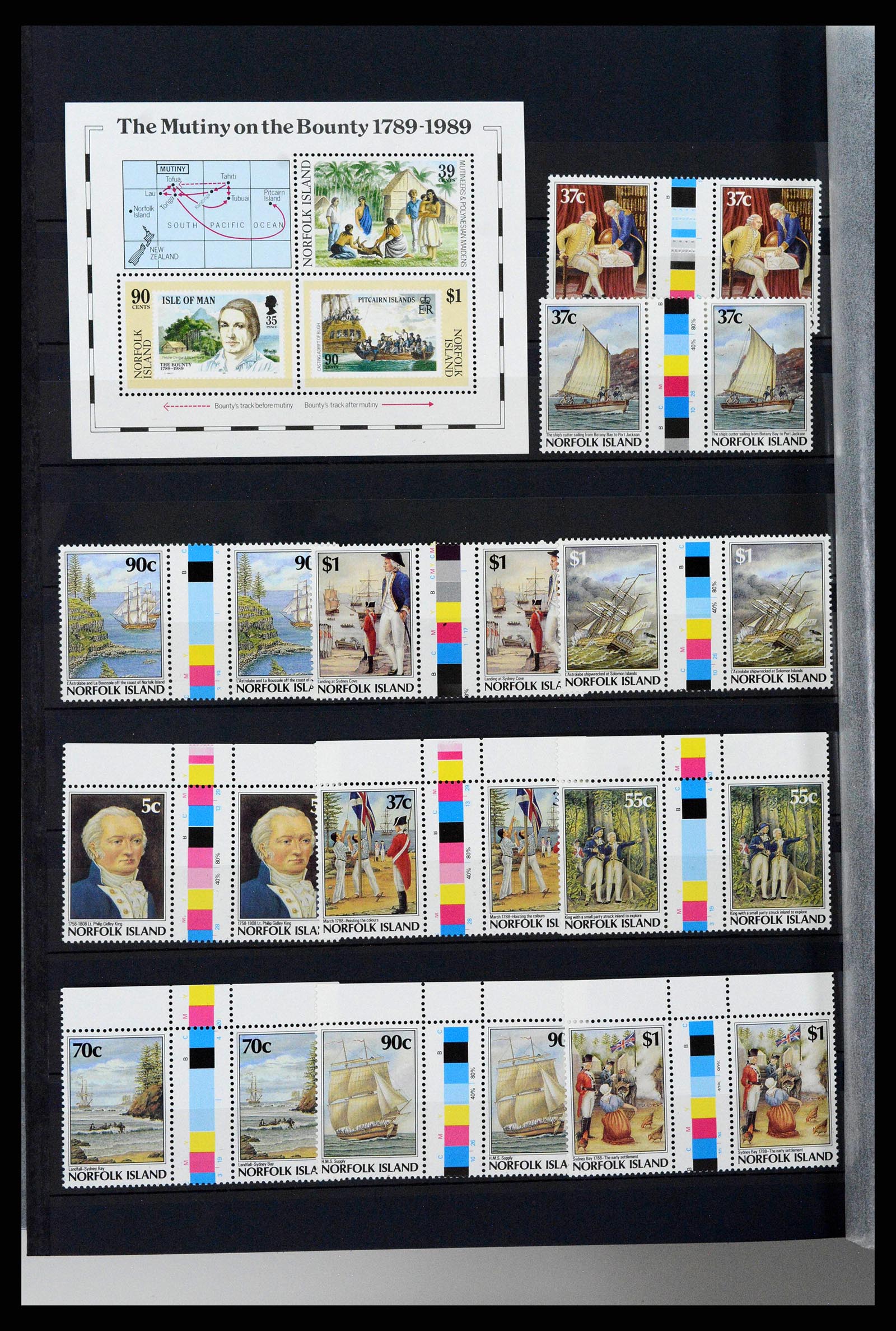 38746 0050 - Stamp collection 38746 British colonies 1980s-1990s.