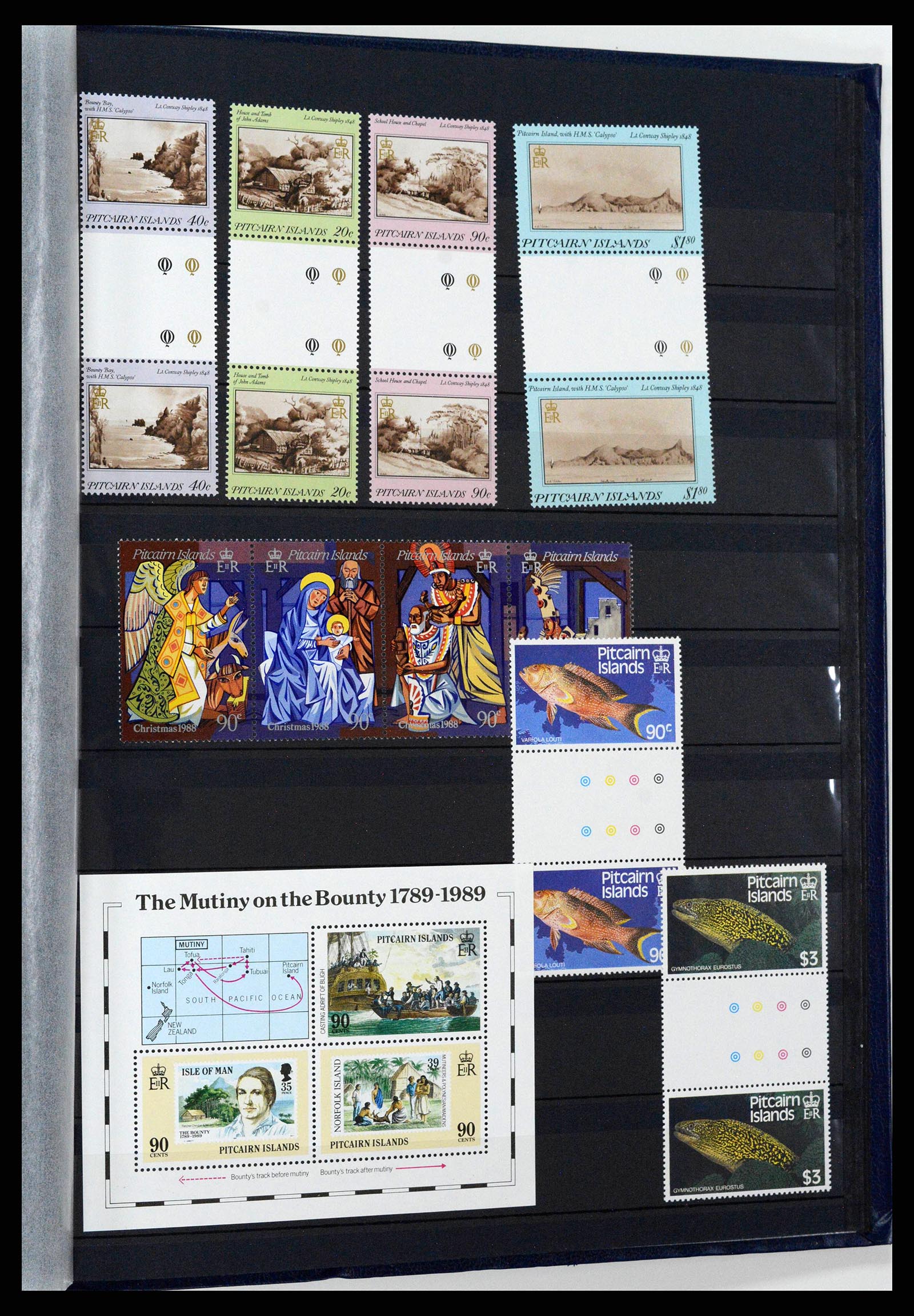 38746 0057 - Stamp collection 38746 British colonies 1980s-1990s.