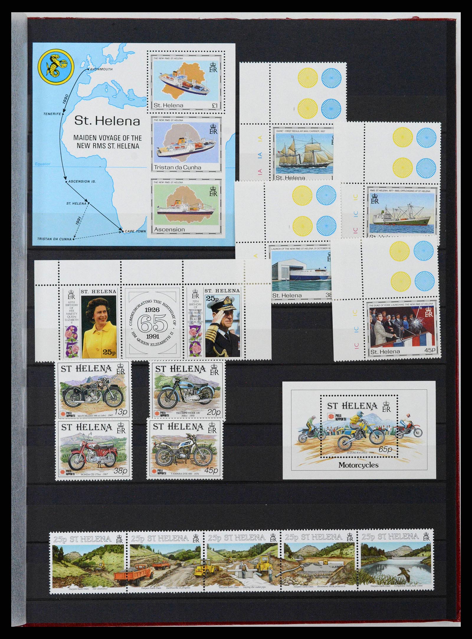 38746 0063 - Stamp collection 38746 British colonies 1980s-1990s.