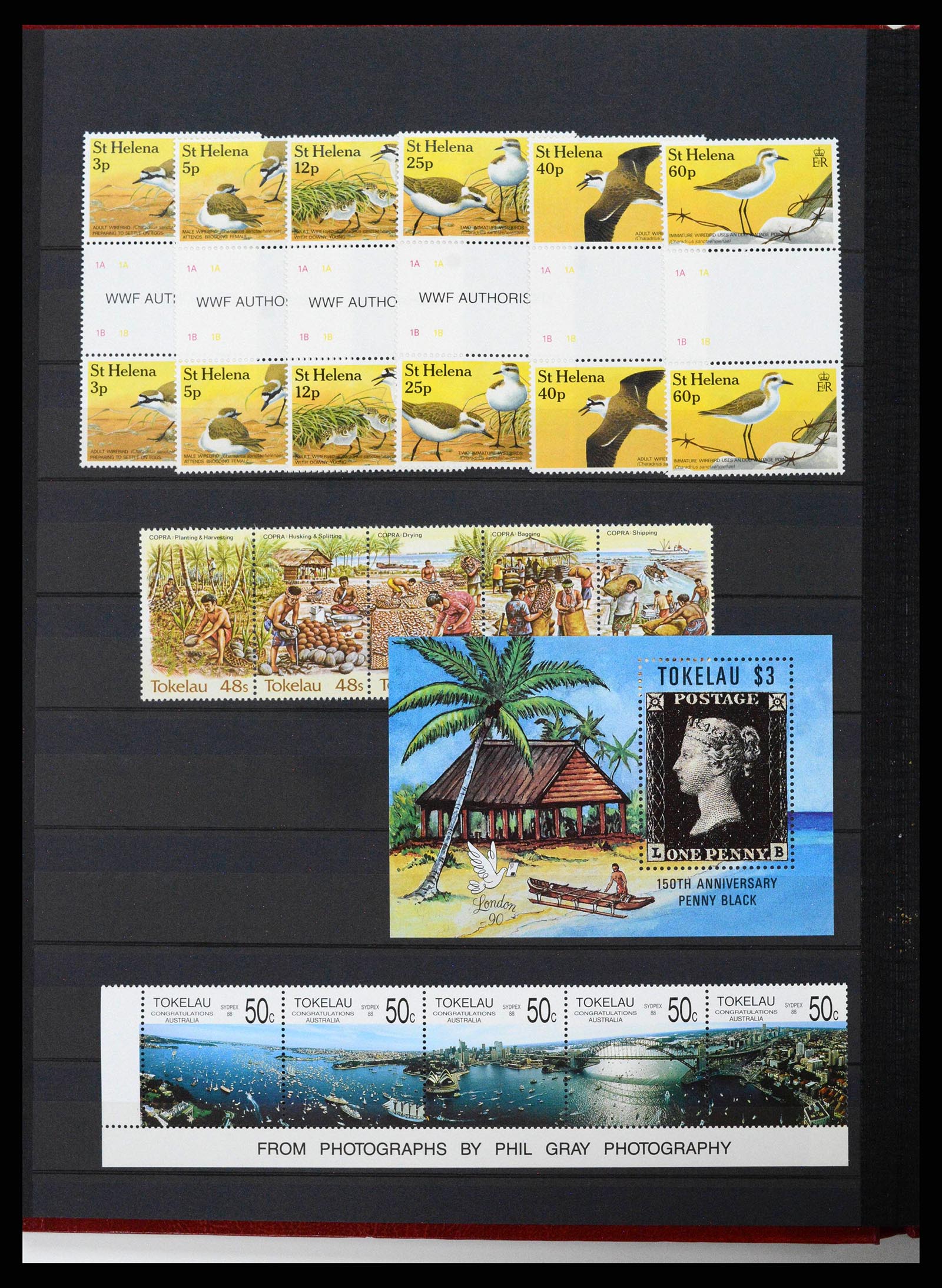 38746 0064 - Stamp collection 38746 British colonies 1980s-1990s.