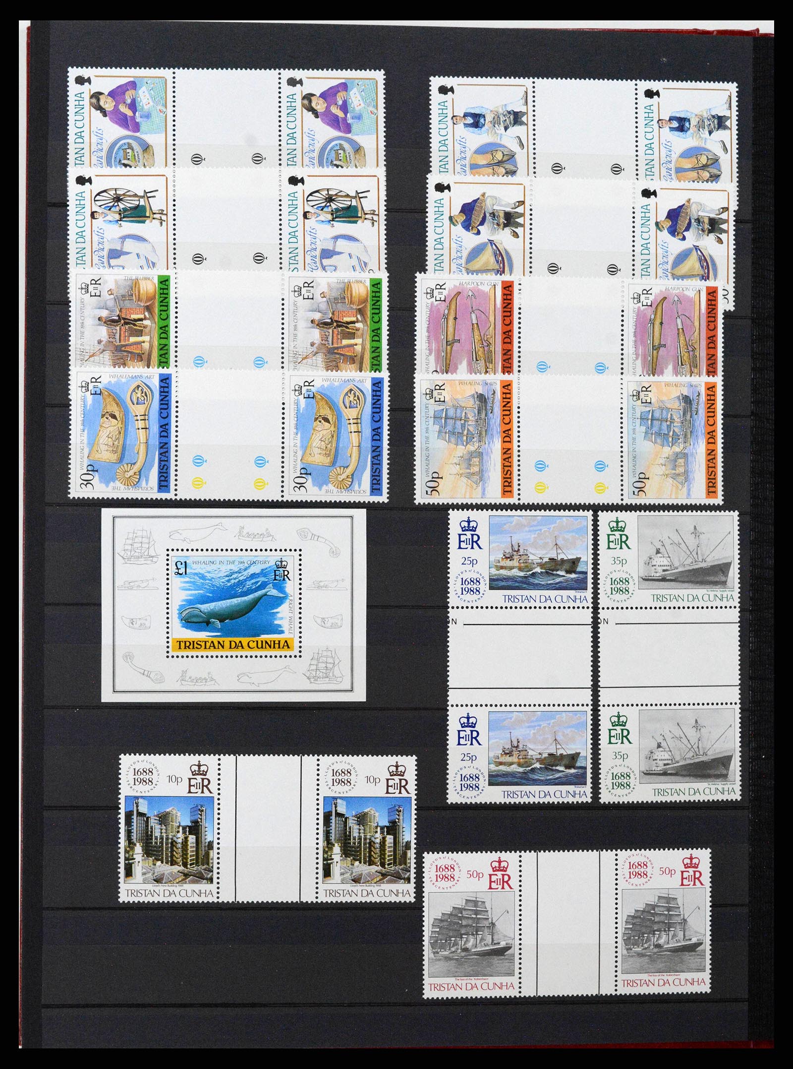 38746 0070 - Stamp collection 38746 British colonies 1980s-1990s.