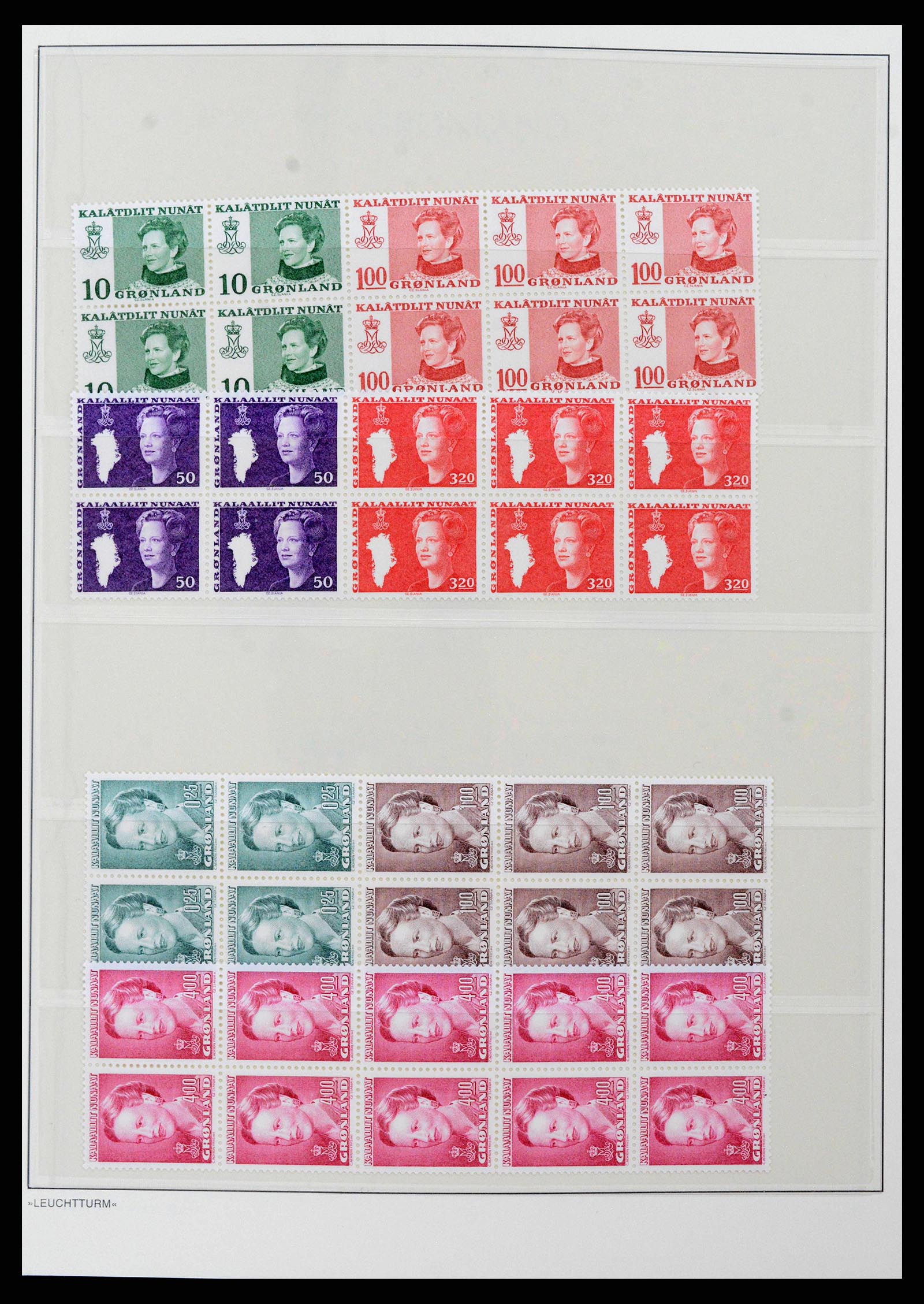 38748 0022 - Stamp collection 38748 Greenland 1915-2017.