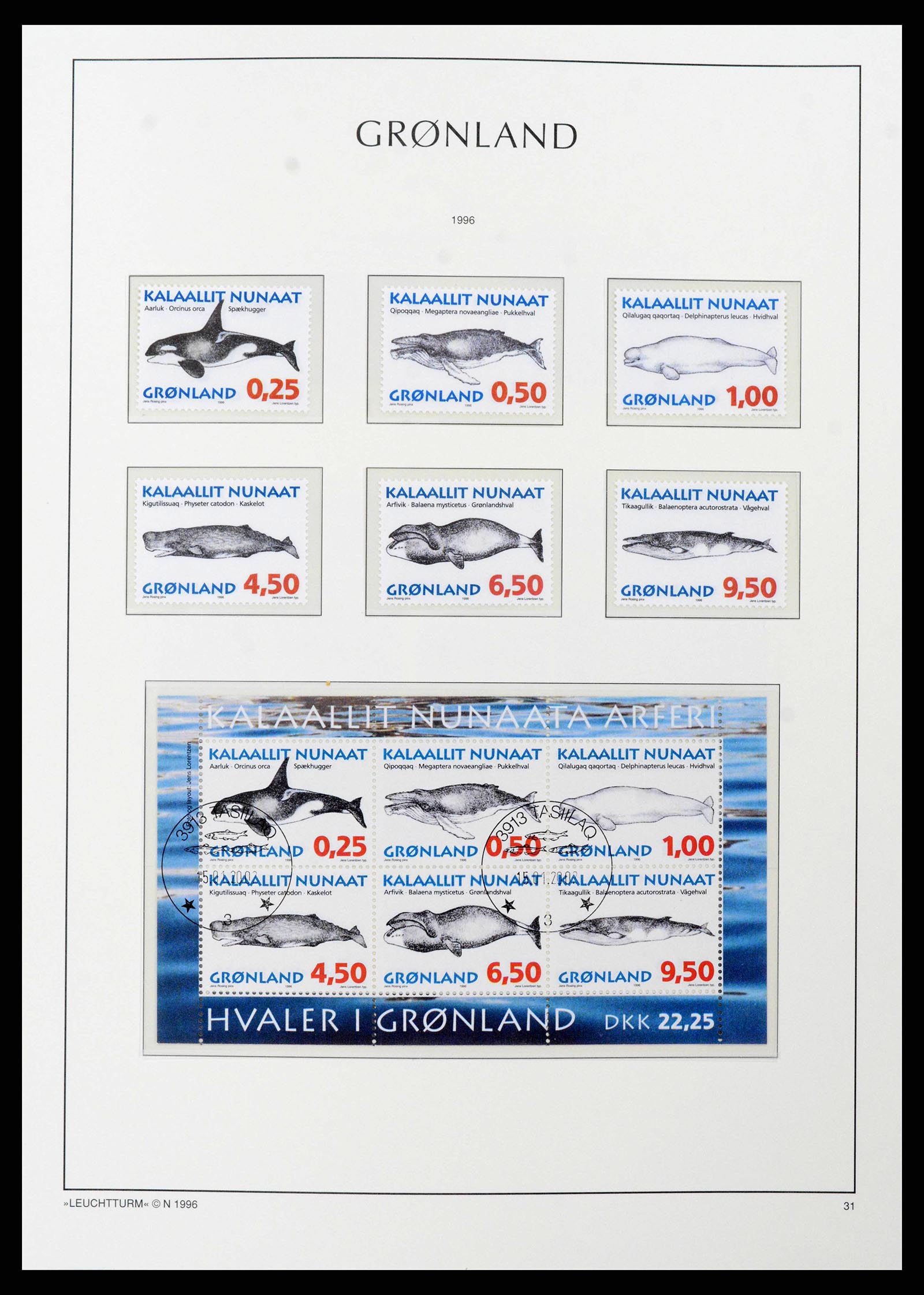 38748 0036 - Stamp collection 38748 Greenland 1915-2017.