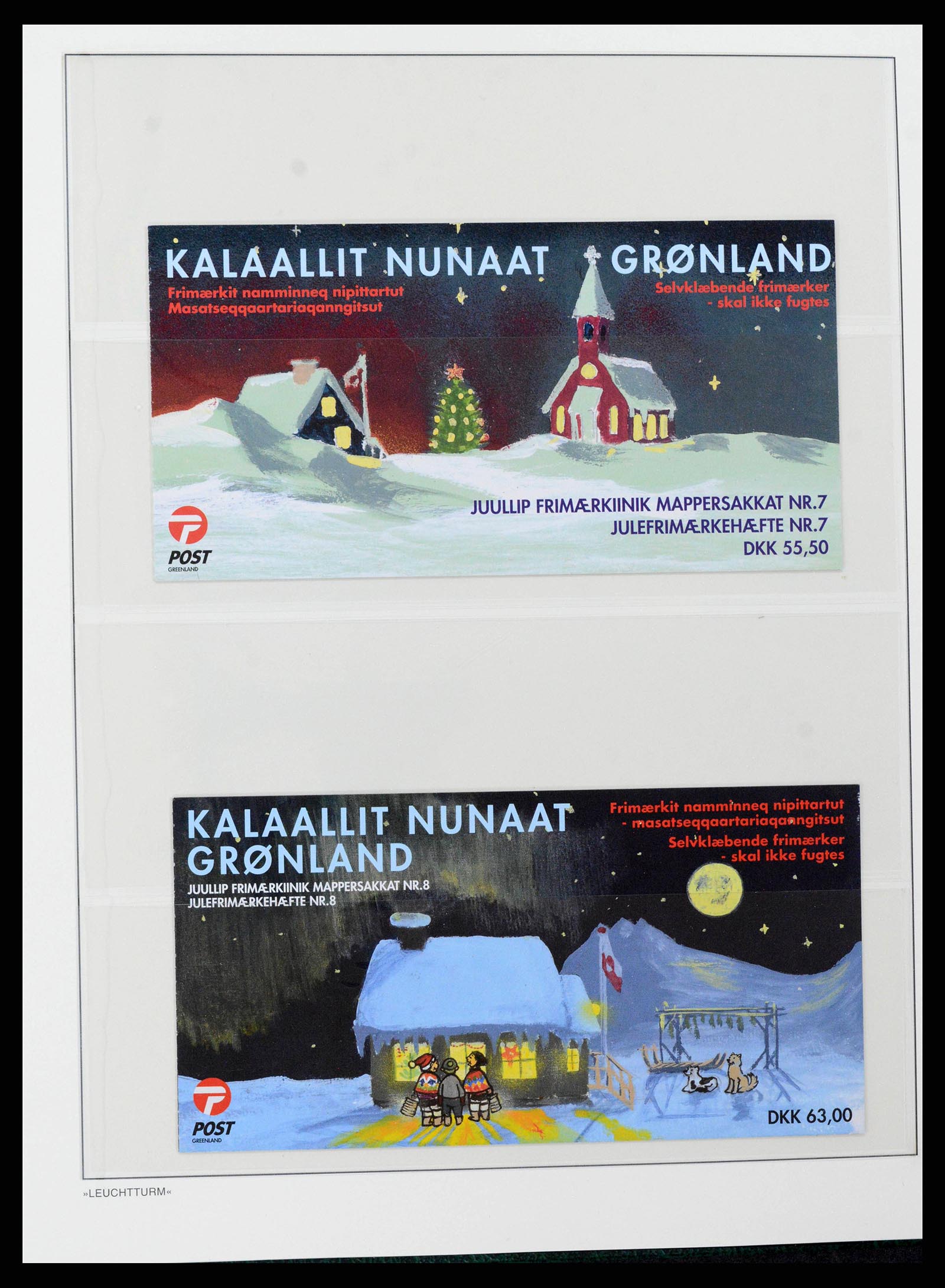 38748 0173 - Stamp collection 38748 Greenland 1915-2017.