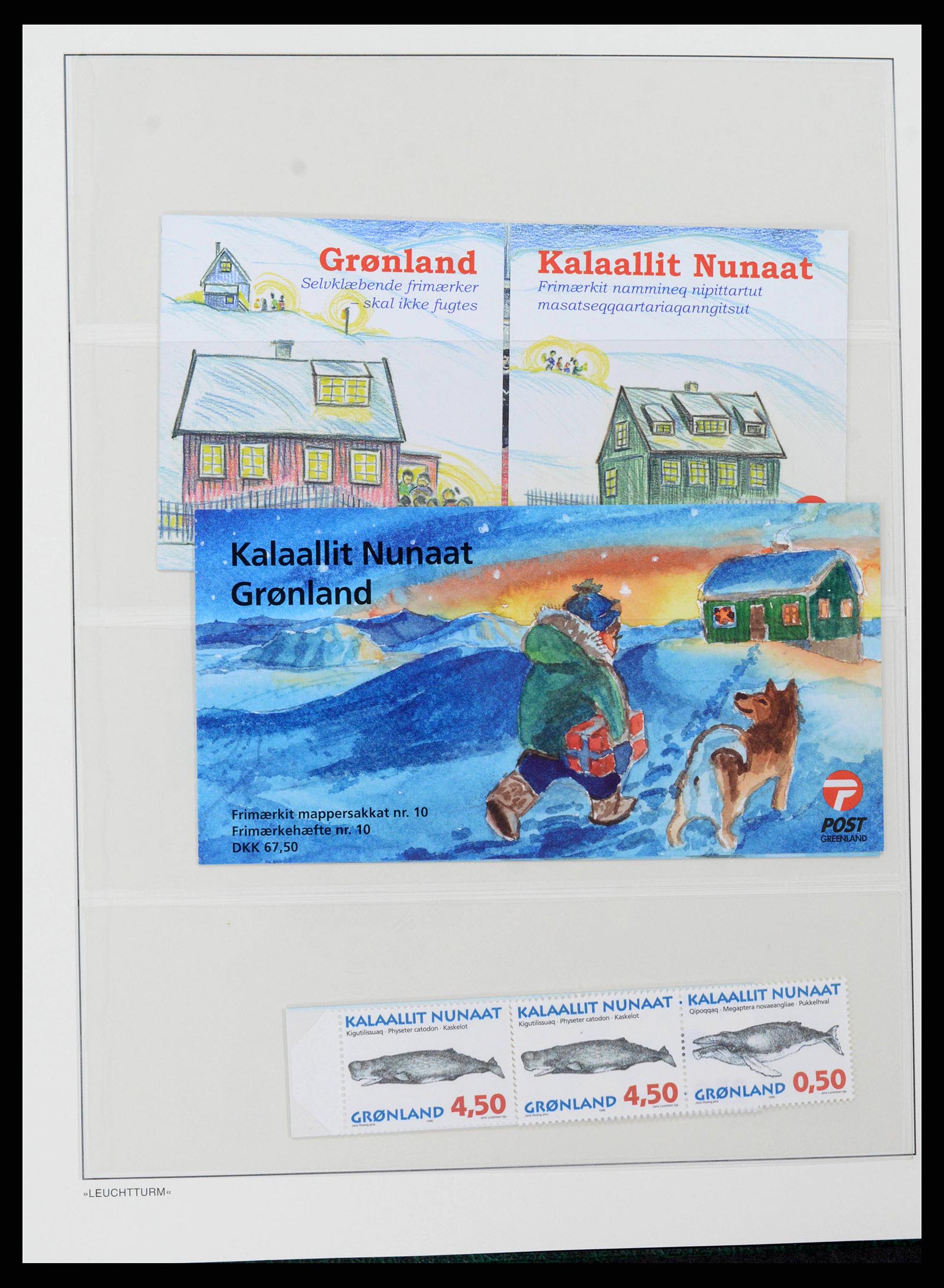 38748 0174 - Stamp collection 38748 Greenland 1915-2017.