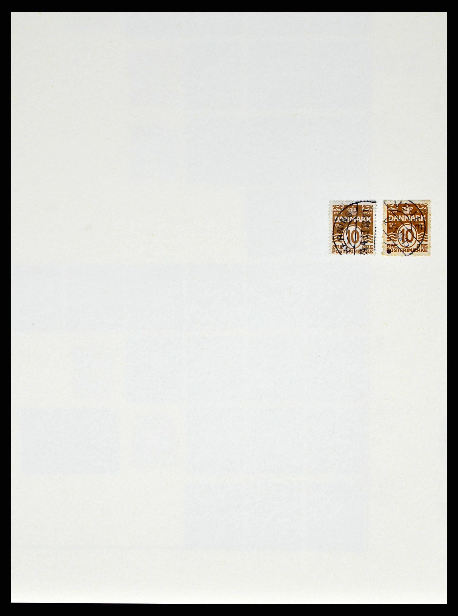 38749 0023 - Postzegelverzameling 38749 Denemarken 1853-1950.