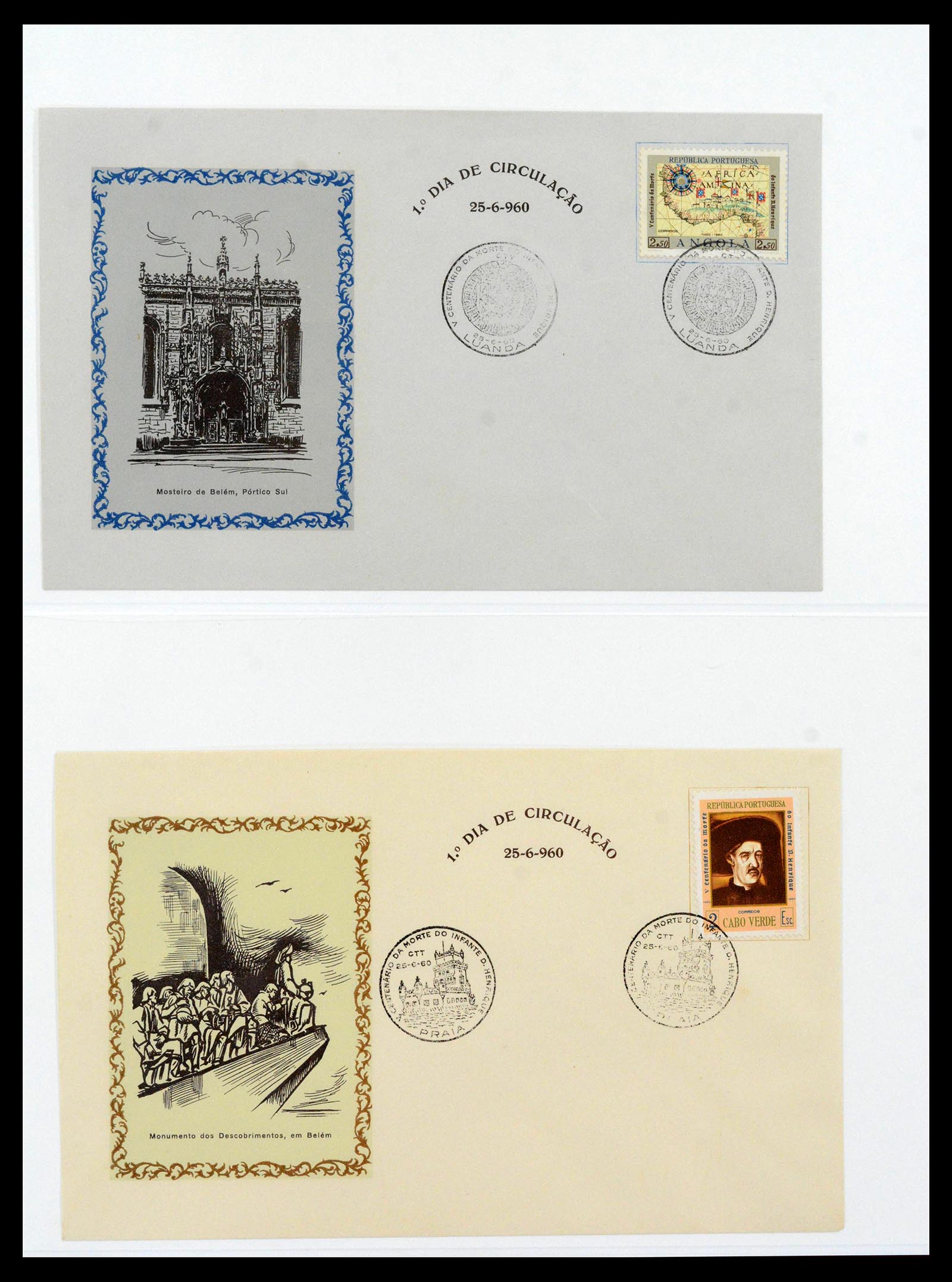 38750 0012 - Stamp collection 38750 SUPER collection Portuguese colonies 1870-1974.