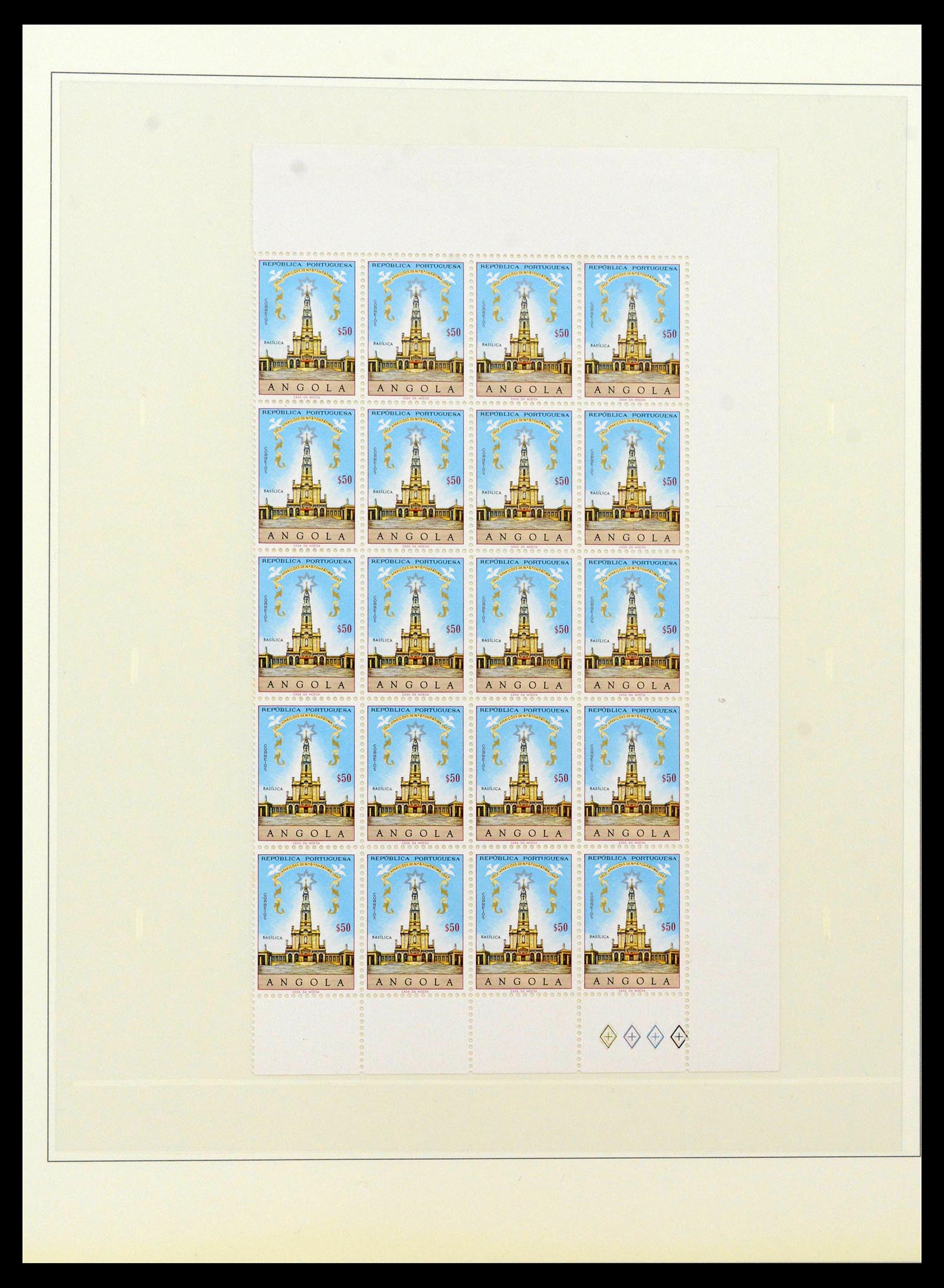 38750 0015 - Stamp collection 38750 SUPER collection Portuguese colonies 1870-1974.