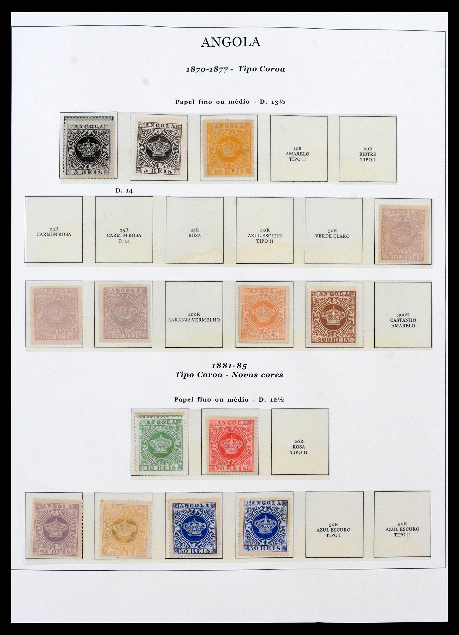38750 0026 - Stamp collection 38750 SUPER collection Portuguese colonies 1870-1974.