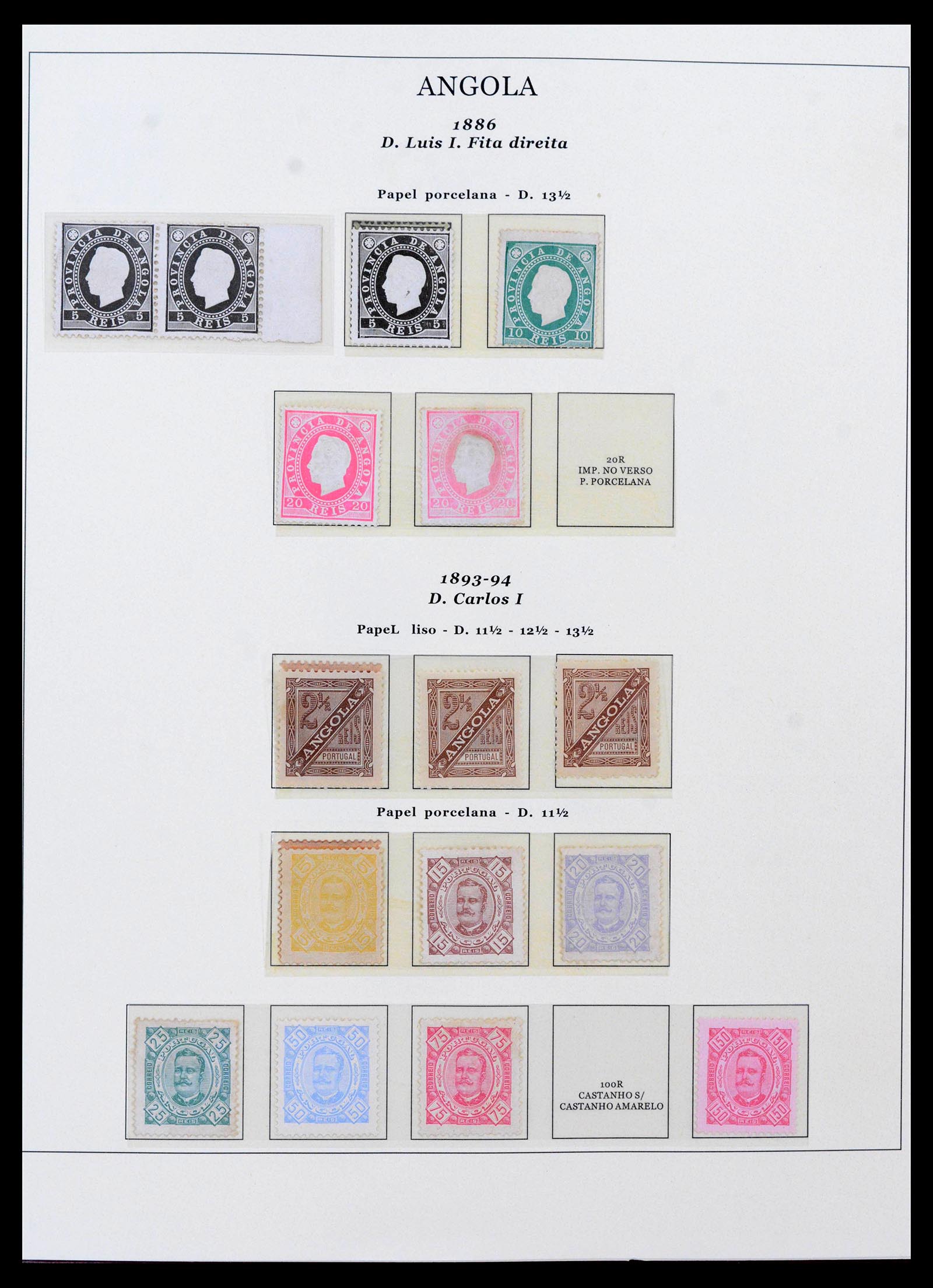 38750 0031 - Stamp collection 38750 SUPER collection Portuguese colonies 1870-1974.