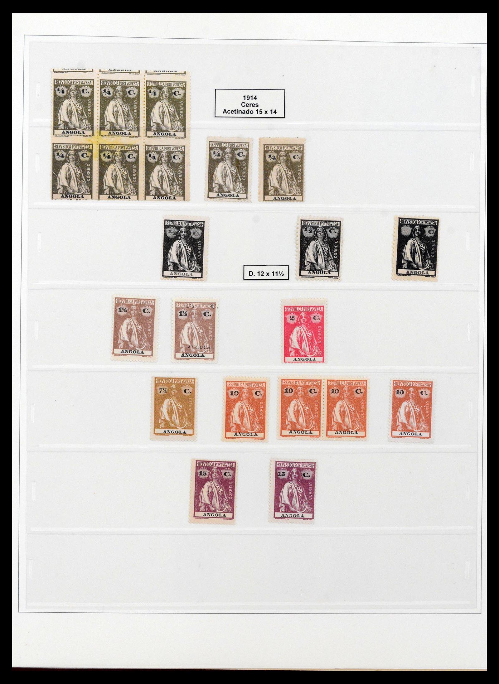 38750 0048 - Stamp collection 38750 SUPER collection Portuguese colonies 1870-1974.