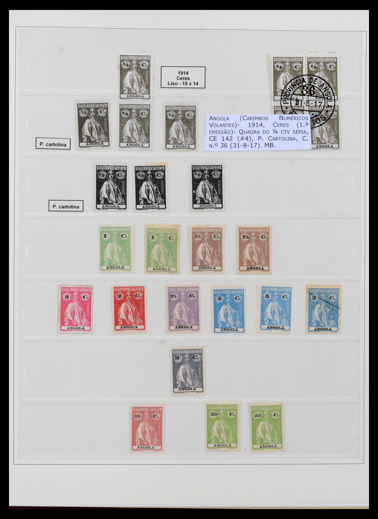 38750 0049 - Stamp collection 38750 SUPER collection Portuguese colonies 1870-1974.