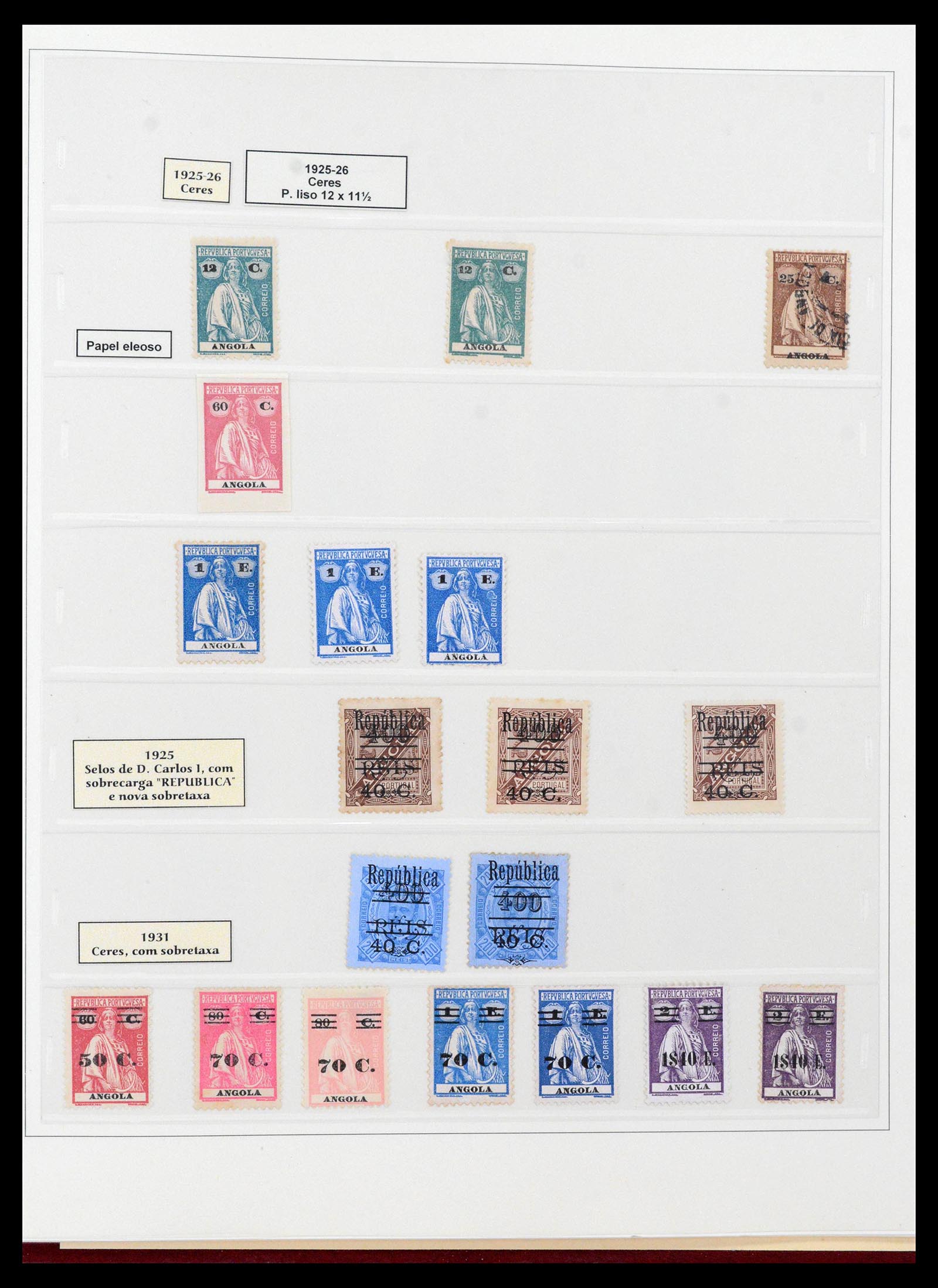 38750 0061 - Stamp collection 38750 SUPER collection Portuguese colonies 1870-1974.