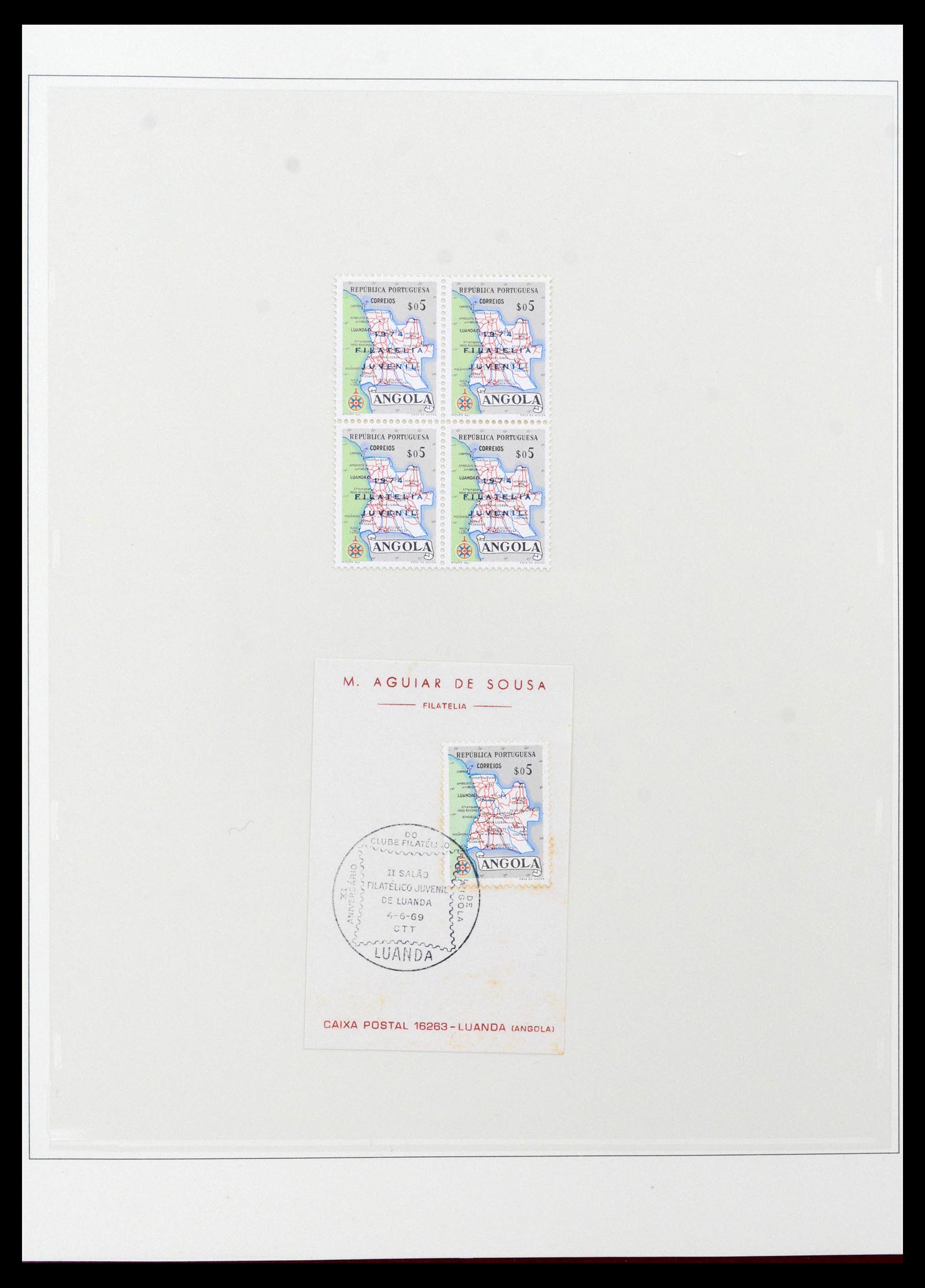 38750 0084 - Stamp collection 38750 SUPER collection Portuguese colonies 1870-1974.