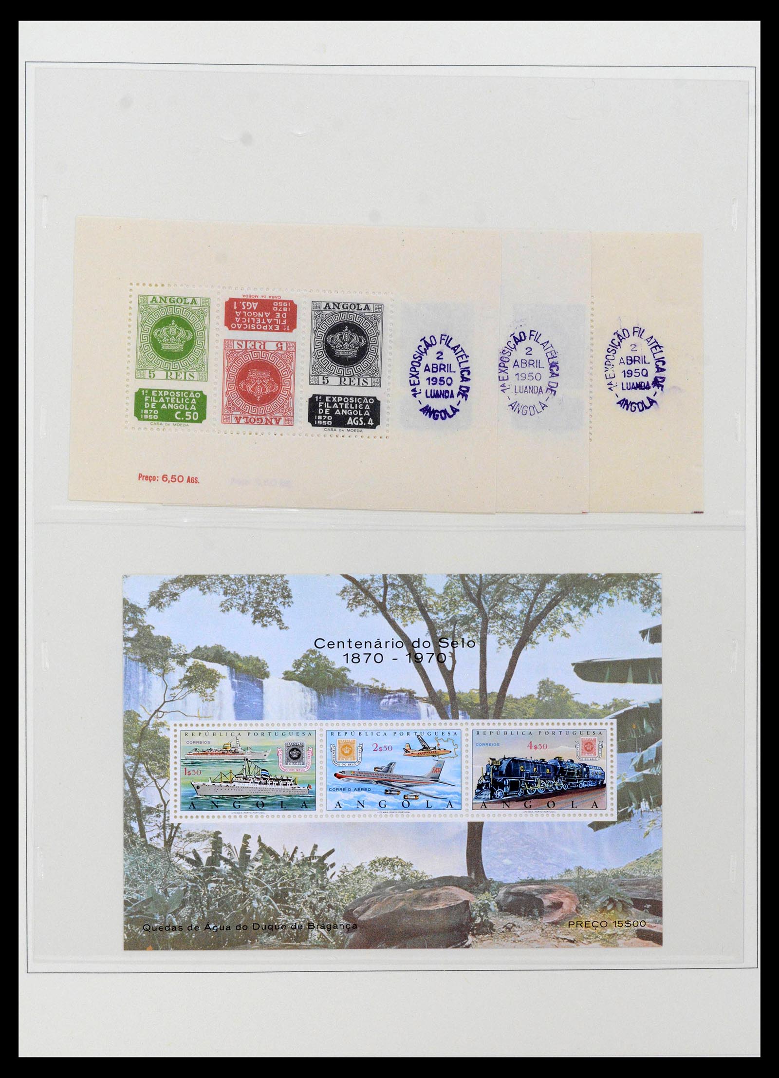 38750 0086 - Stamp collection 38750 SUPER collection Portuguese colonies 1870-1974.