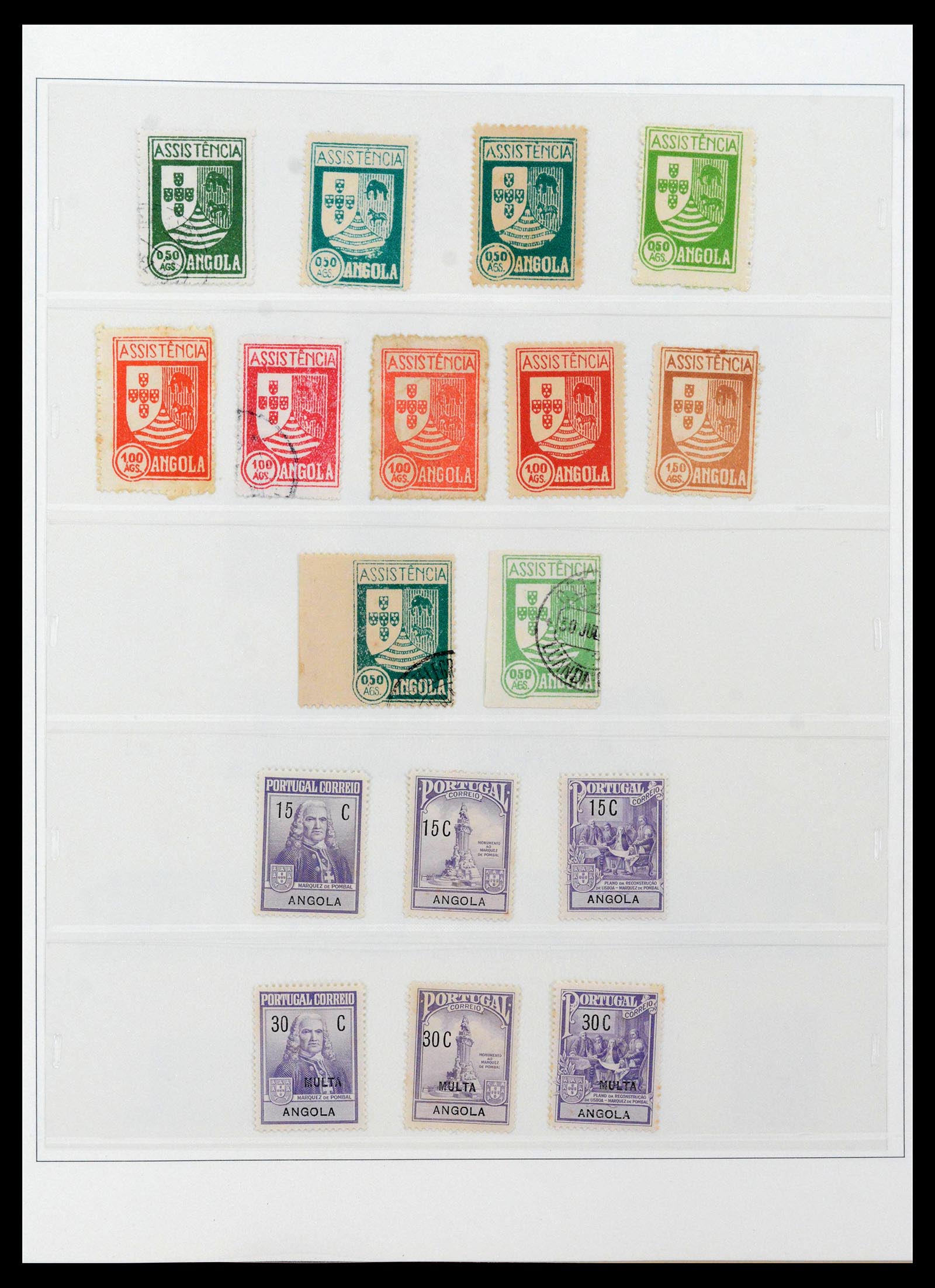 38750 0094 - Stamp collection 38750 SUPER collection Portuguese colonies 1870-1974.