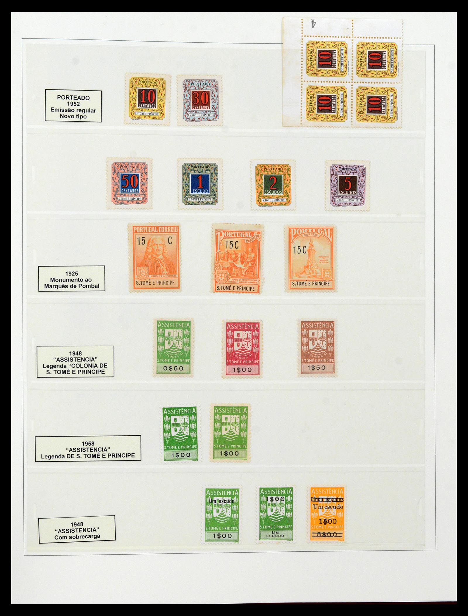 38750 0710 - Stamp collection 38750 SUPER collection Portuguese colonies 1870-1974.