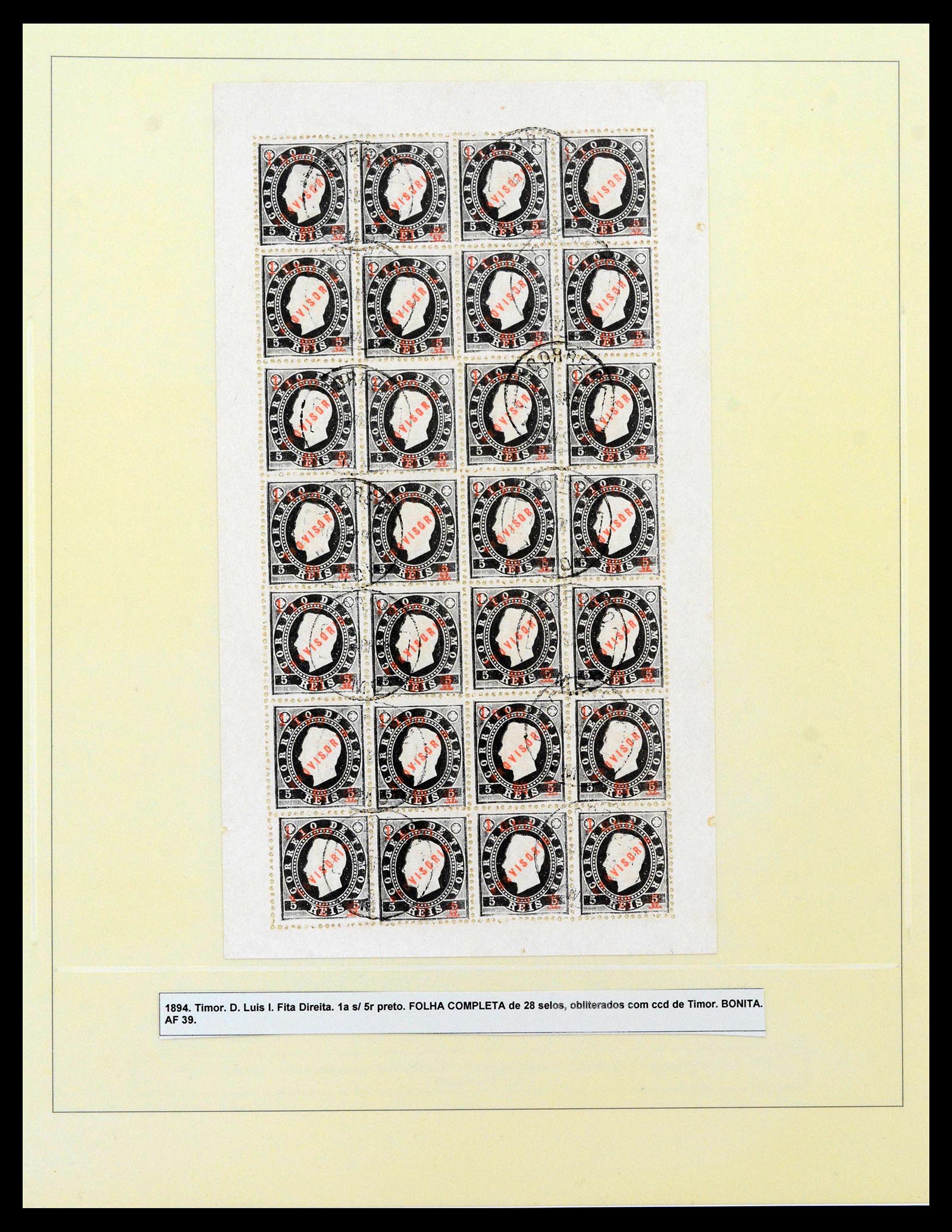 38750 0717 - Stamp collection 38750 SUPER collection Portuguese colonies 1870-1974.