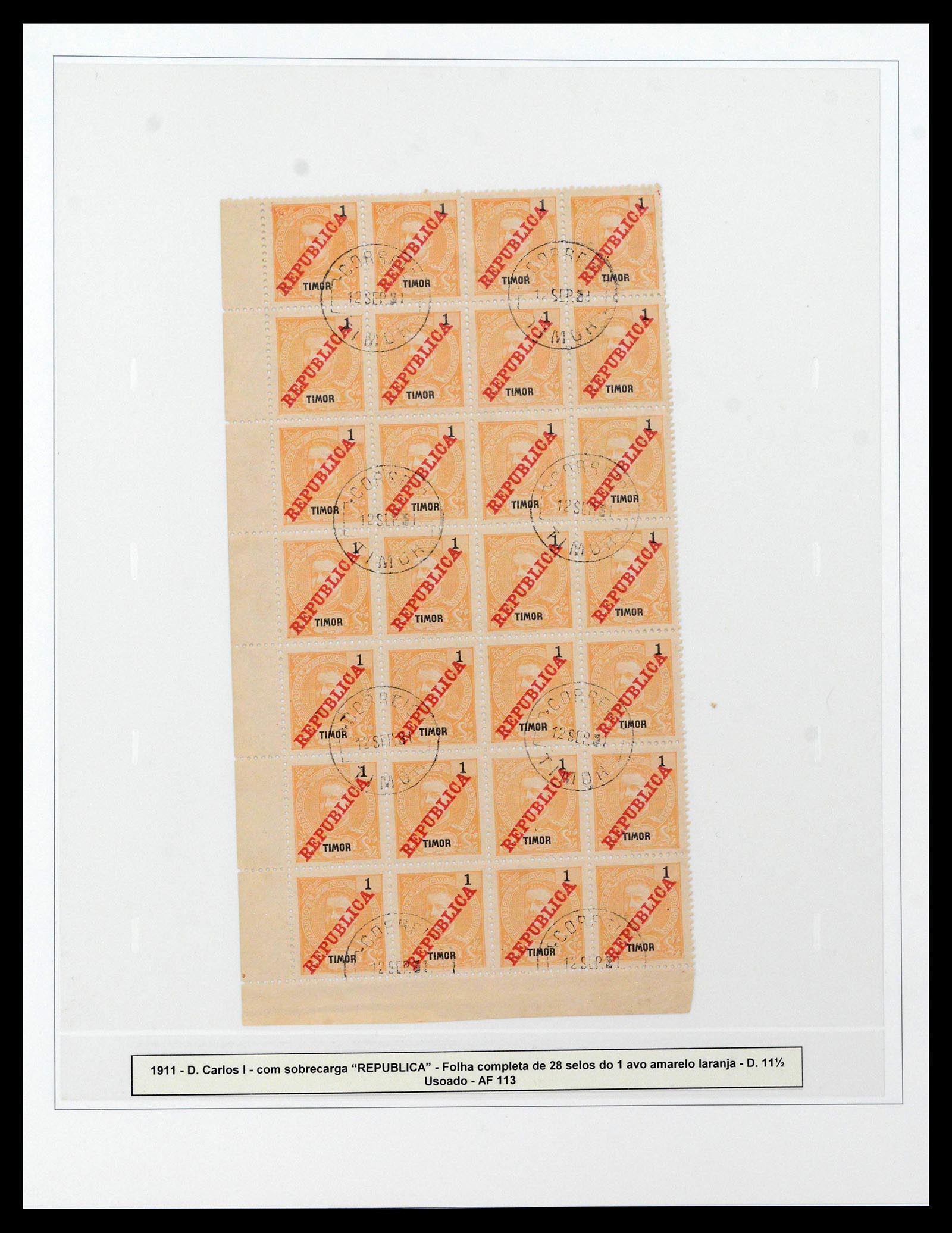 38750 0719 - Stamp collection 38750 SUPER collection Portuguese colonies 1870-1974.