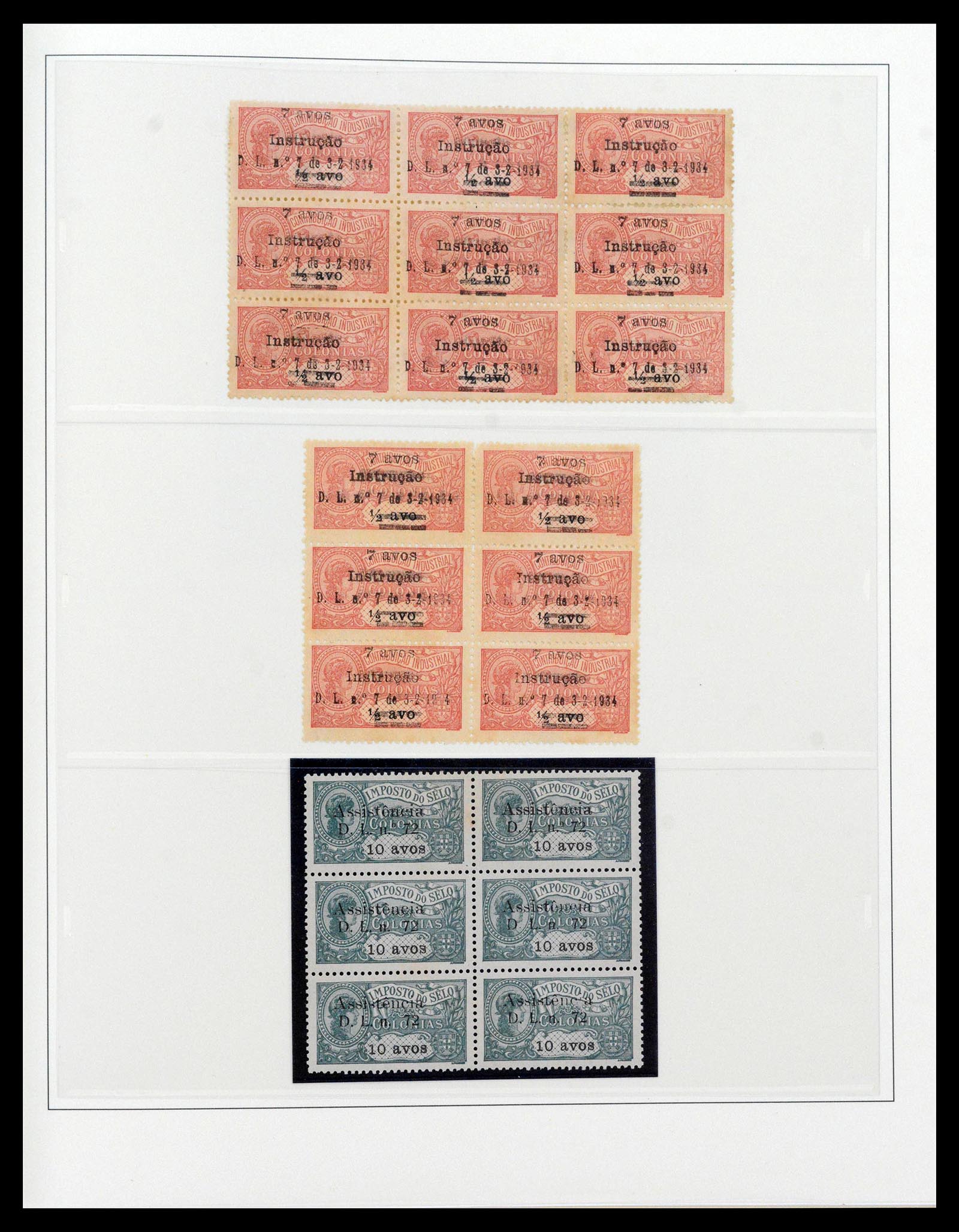 38750 0732 - Stamp collection 38750 SUPER collection Portuguese colonies 1870-1974.