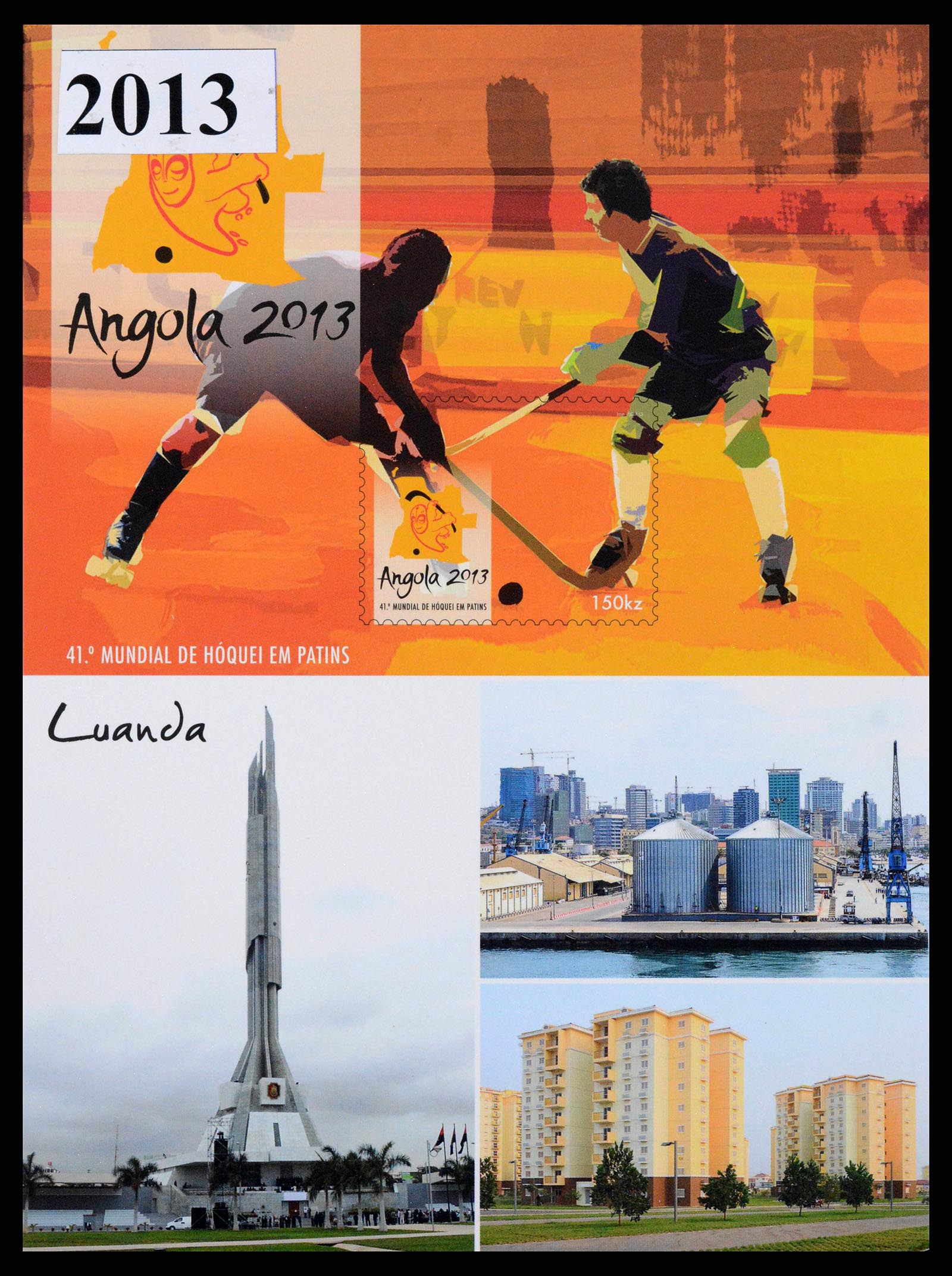 38753 0004 - Stamp collection 38753 Angola 1976-2014.