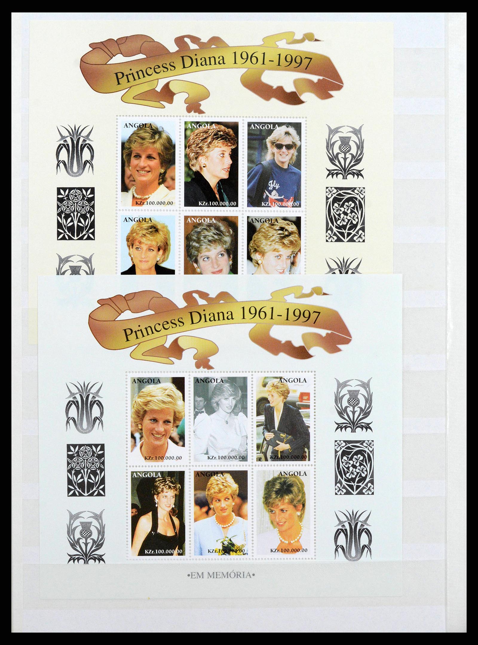 38753 0032 - Stamp collection 38753 Angola 1976-2014.