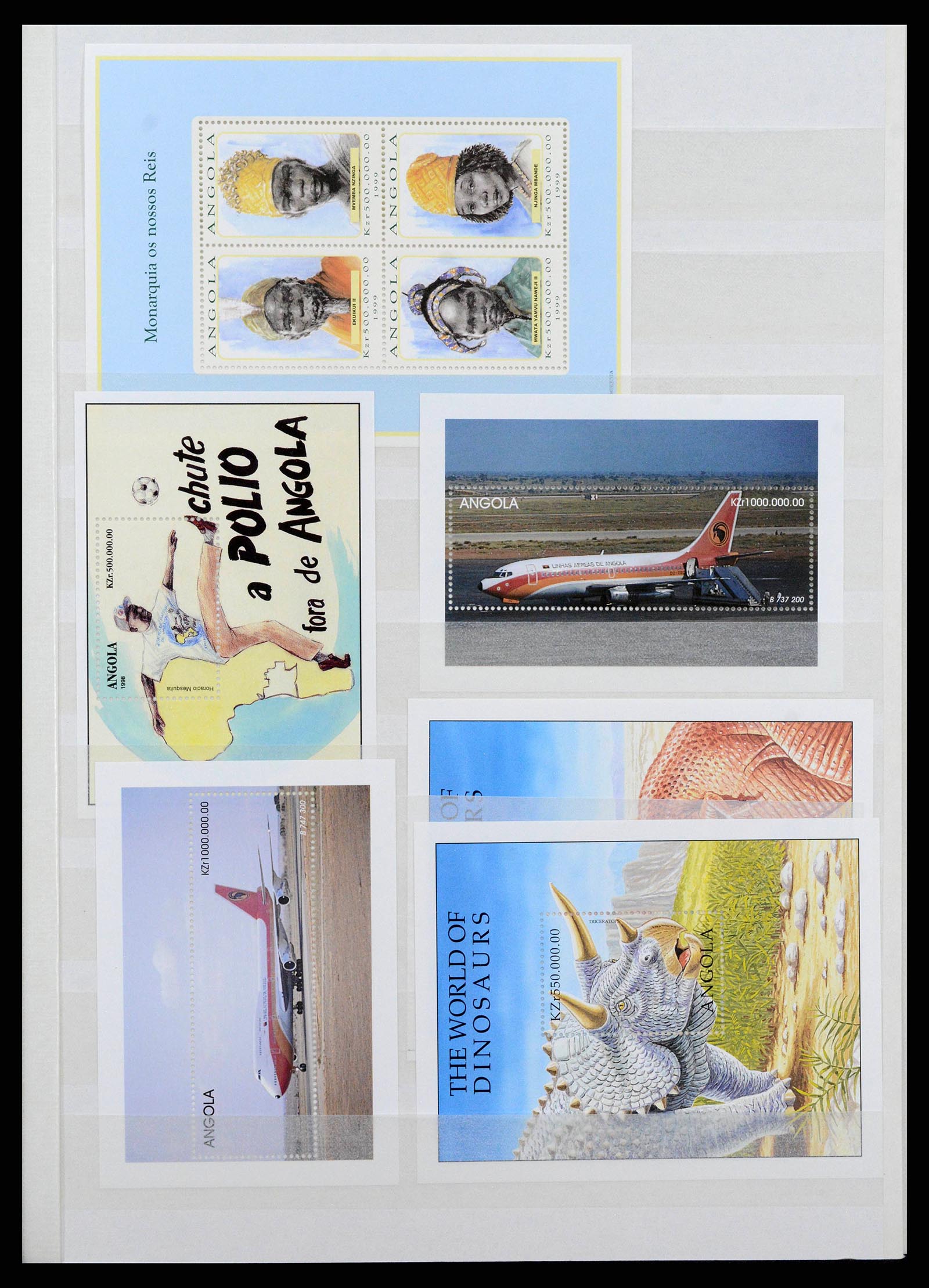 38753 0037 - Postzegelverzameling 38753 Angola 1976-2014.