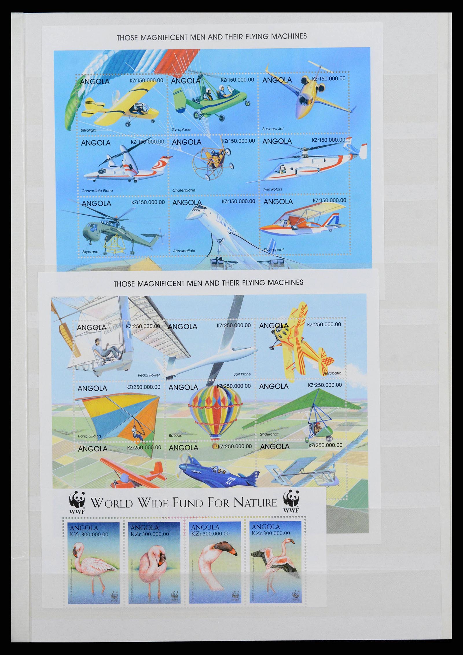 38753 0039 - Stamp collection 38753 Angola 1976-2014.