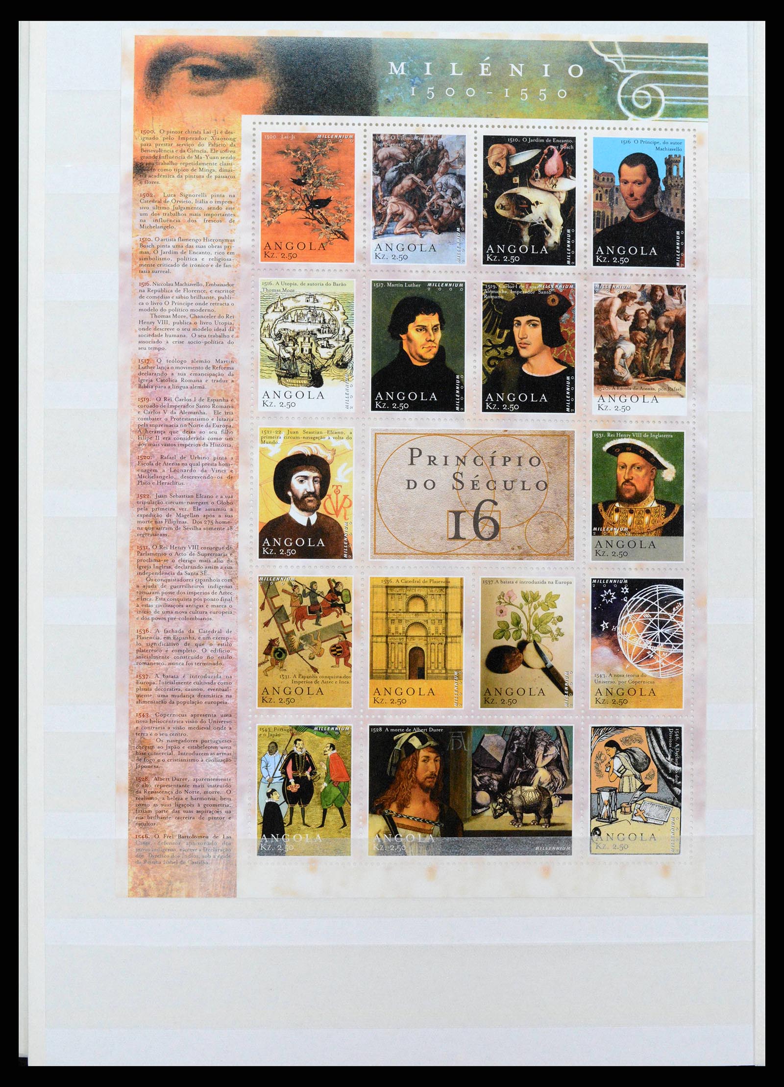 38753 0048 - Postzegelverzameling 38753 Angola 1976-2014.