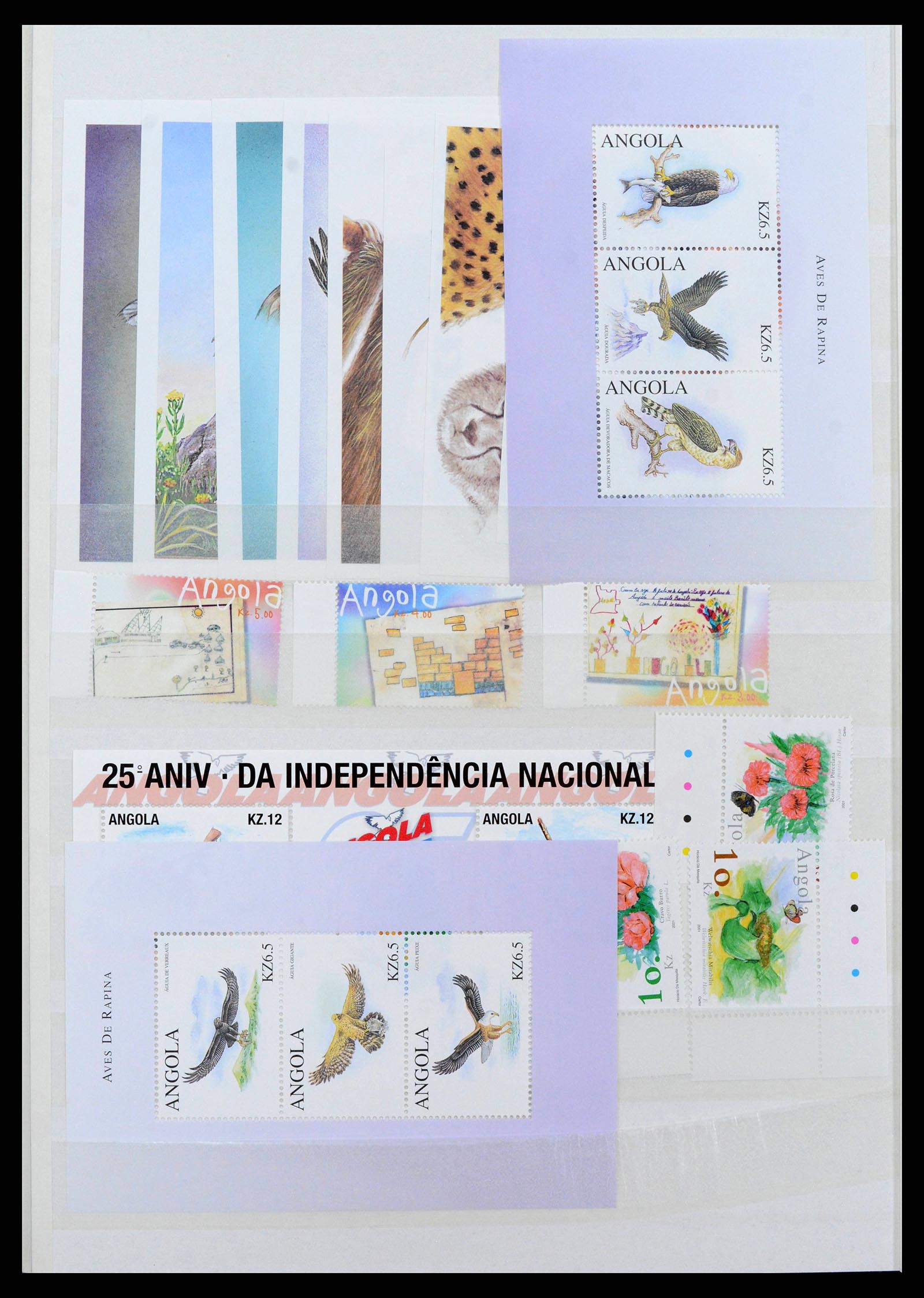 38753 0050 - Postzegelverzameling 38753 Angola 1976-2014.