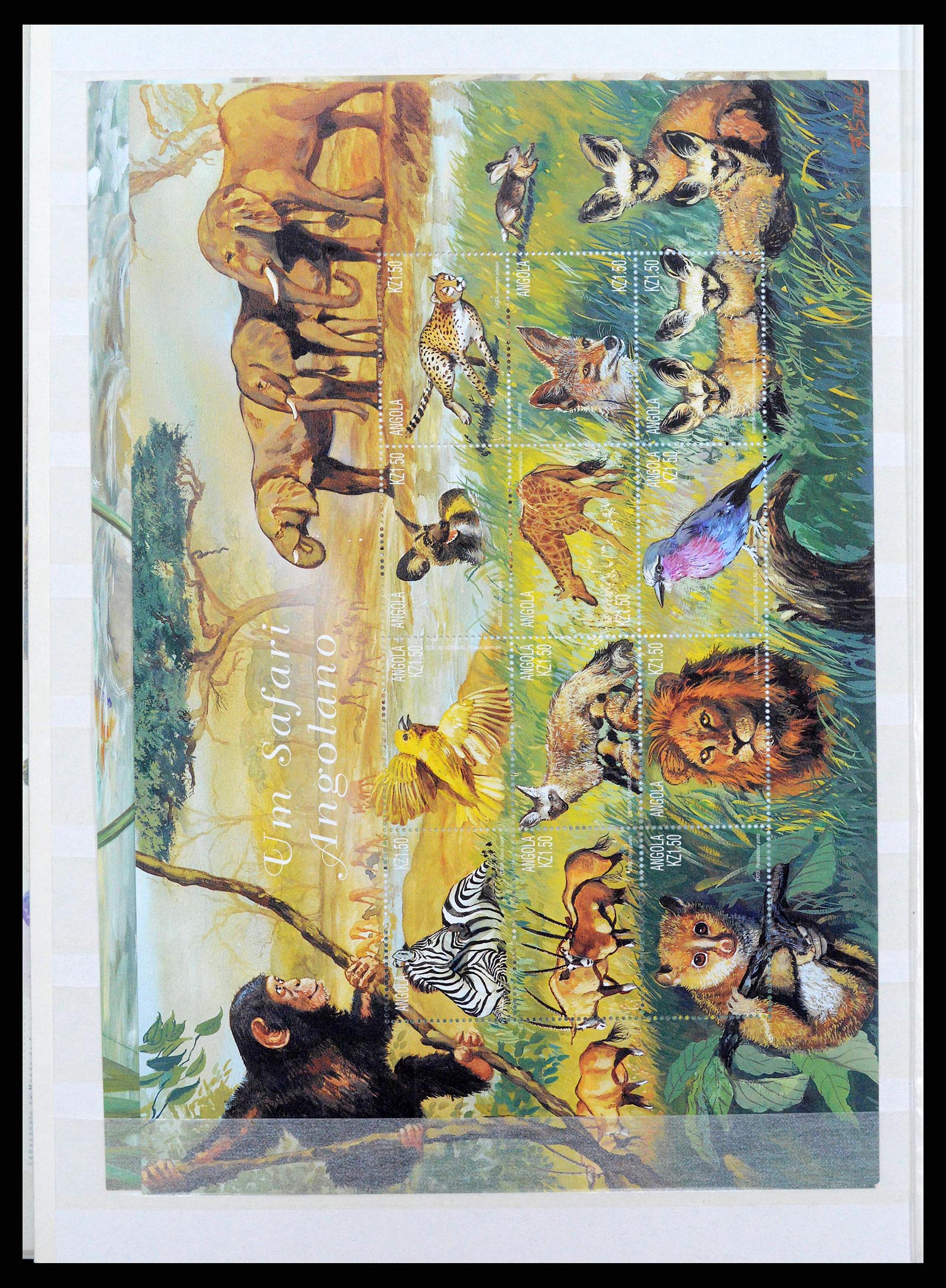 38753 0054 - Stamp collection 38753 Angola 1976-2014.