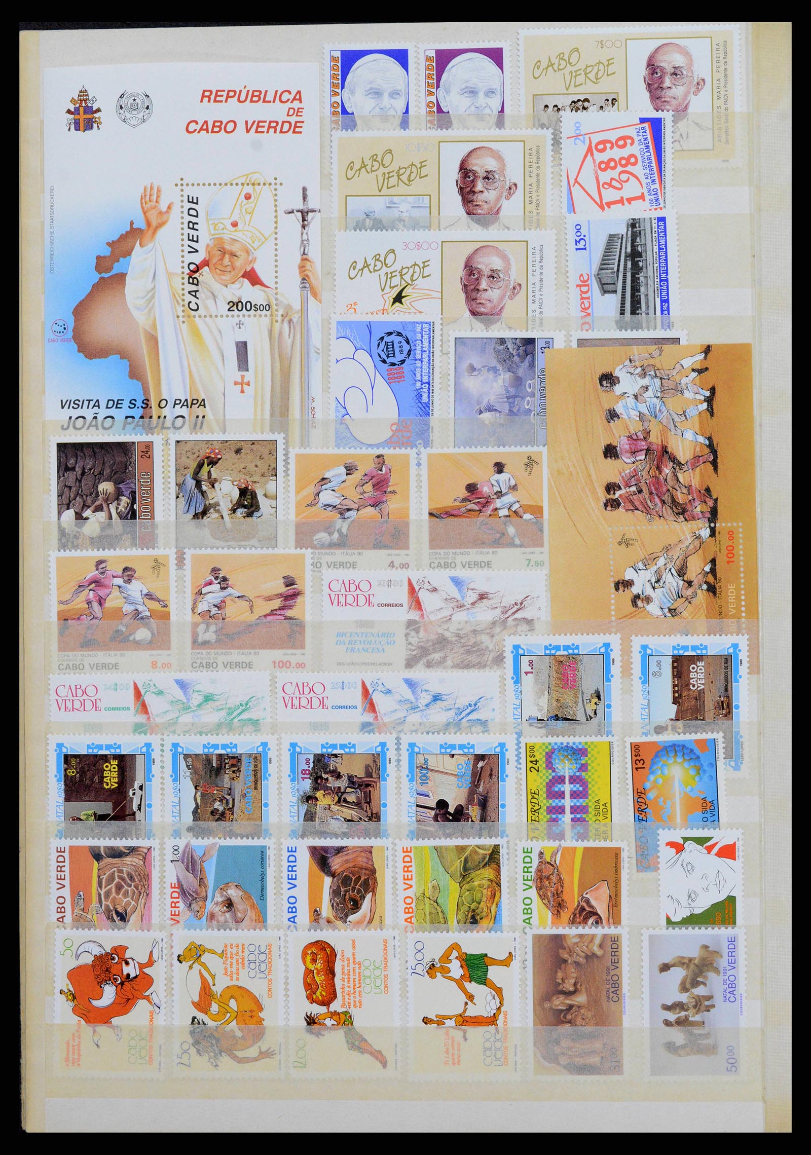 38754 0004 - Stamp collection 38754 Cape Verde 1975-2016.