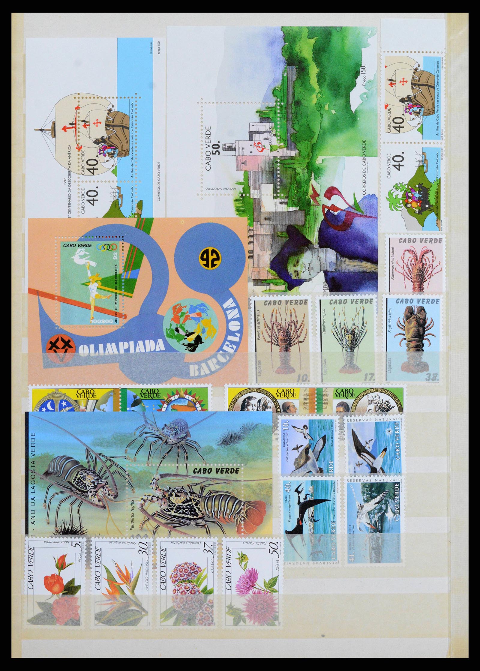 38754 0006 - Stamp collection 38754 Cape Verde 1975-2016.