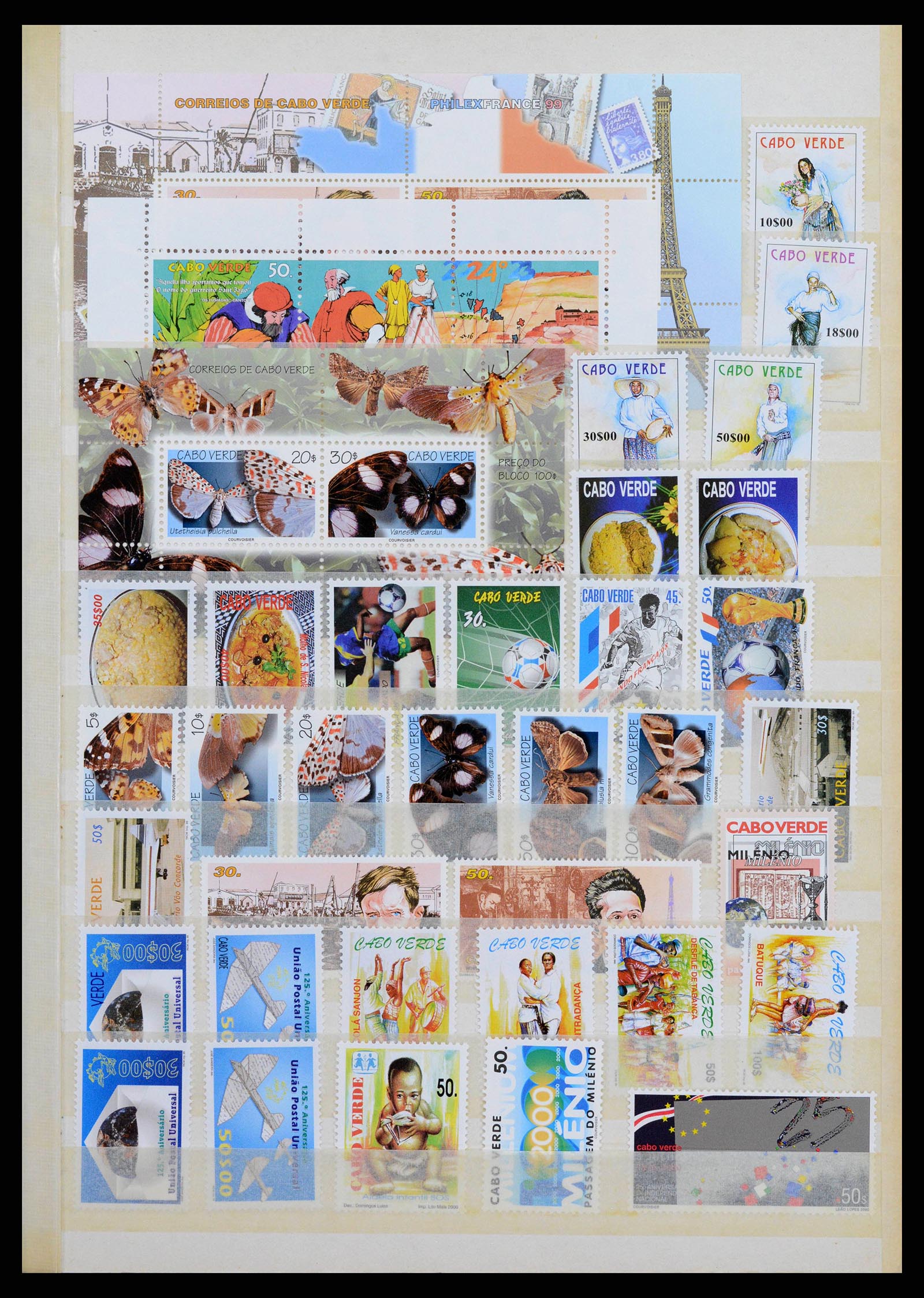 38754 0009 - Stamp collection 38754 Cape Verde 1975-2016.
