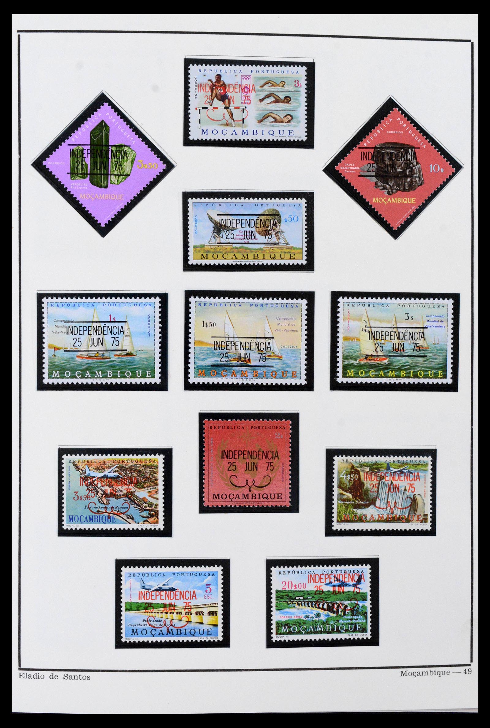 38756 0002 - Stamp collection 38756 Mocambique 1975-2010.