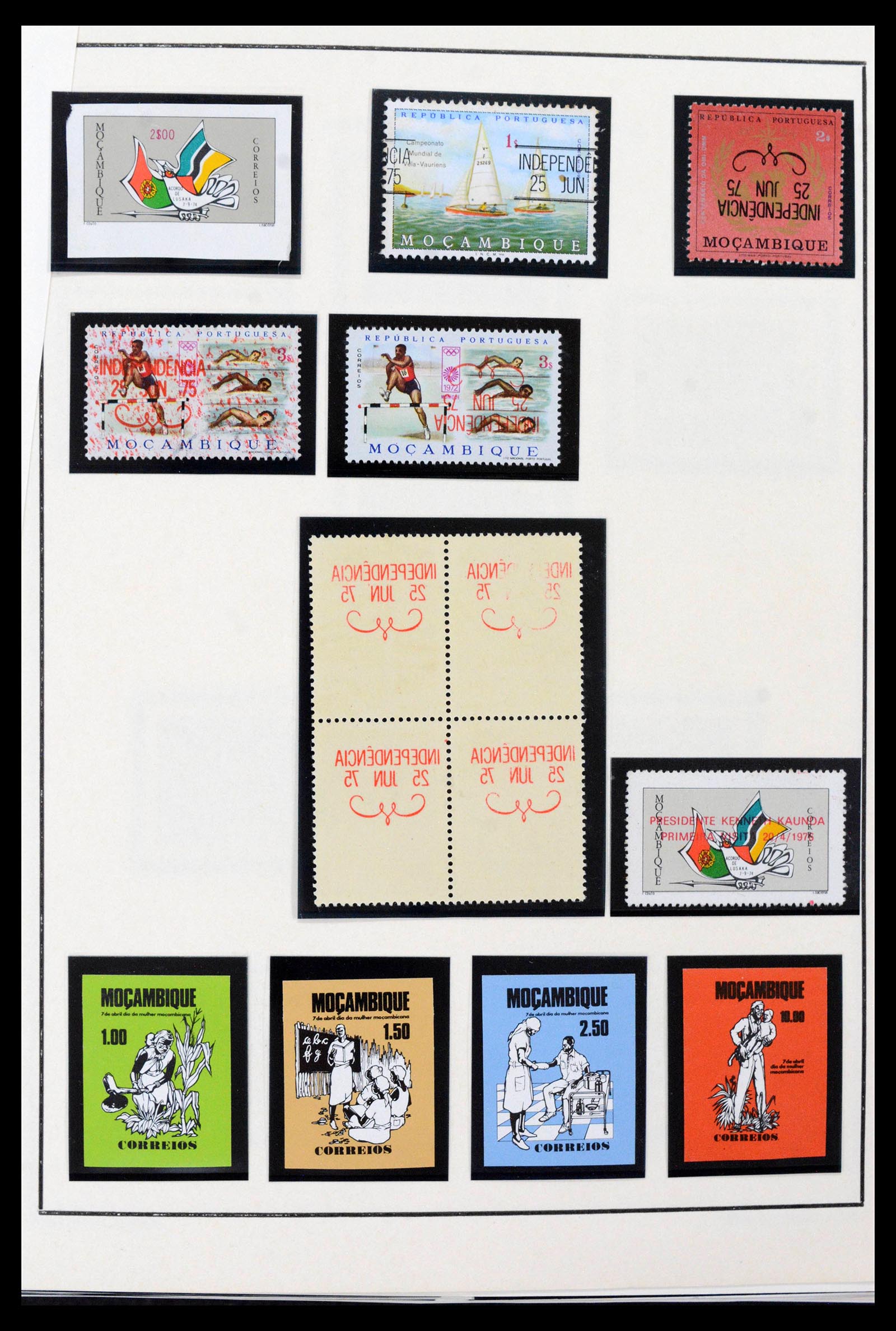 38756 0003 - Stamp collection 38756 Mocambique 1975-2010.