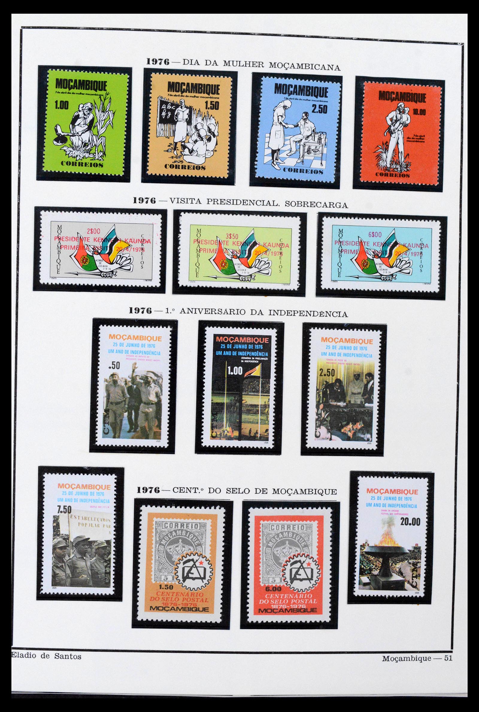 38756 0005 - Stamp collection 38756 Mocambique 1975-2010.
