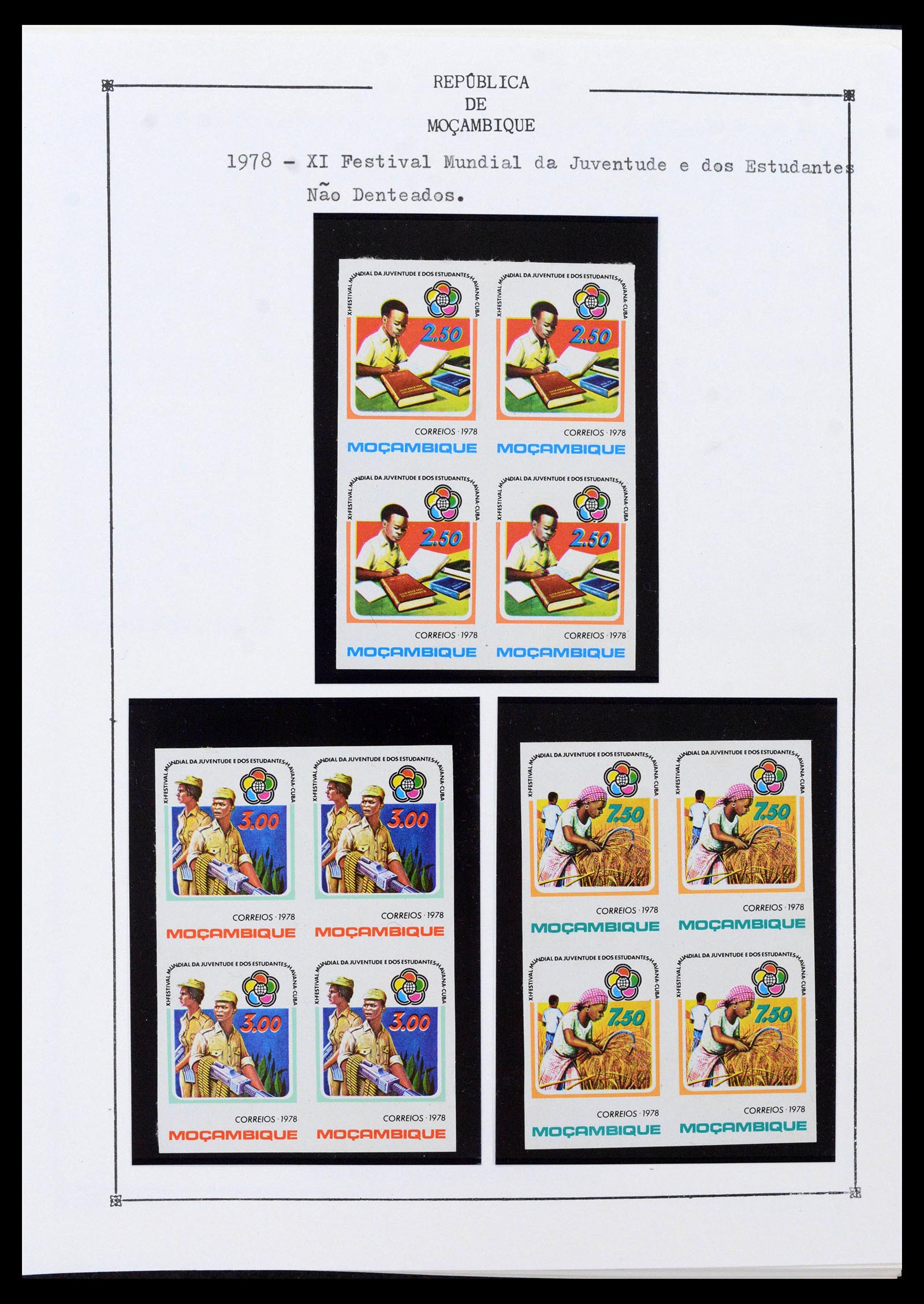 38756 0029 - Postzegelverzameling 38756 Mozambique 1975-2010.