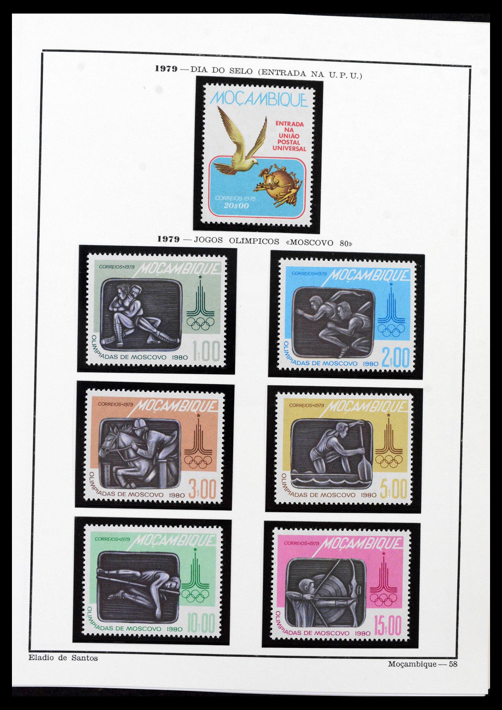 38756 0031 - Postzegelverzameling 38756 Mozambique 1975-2010.
