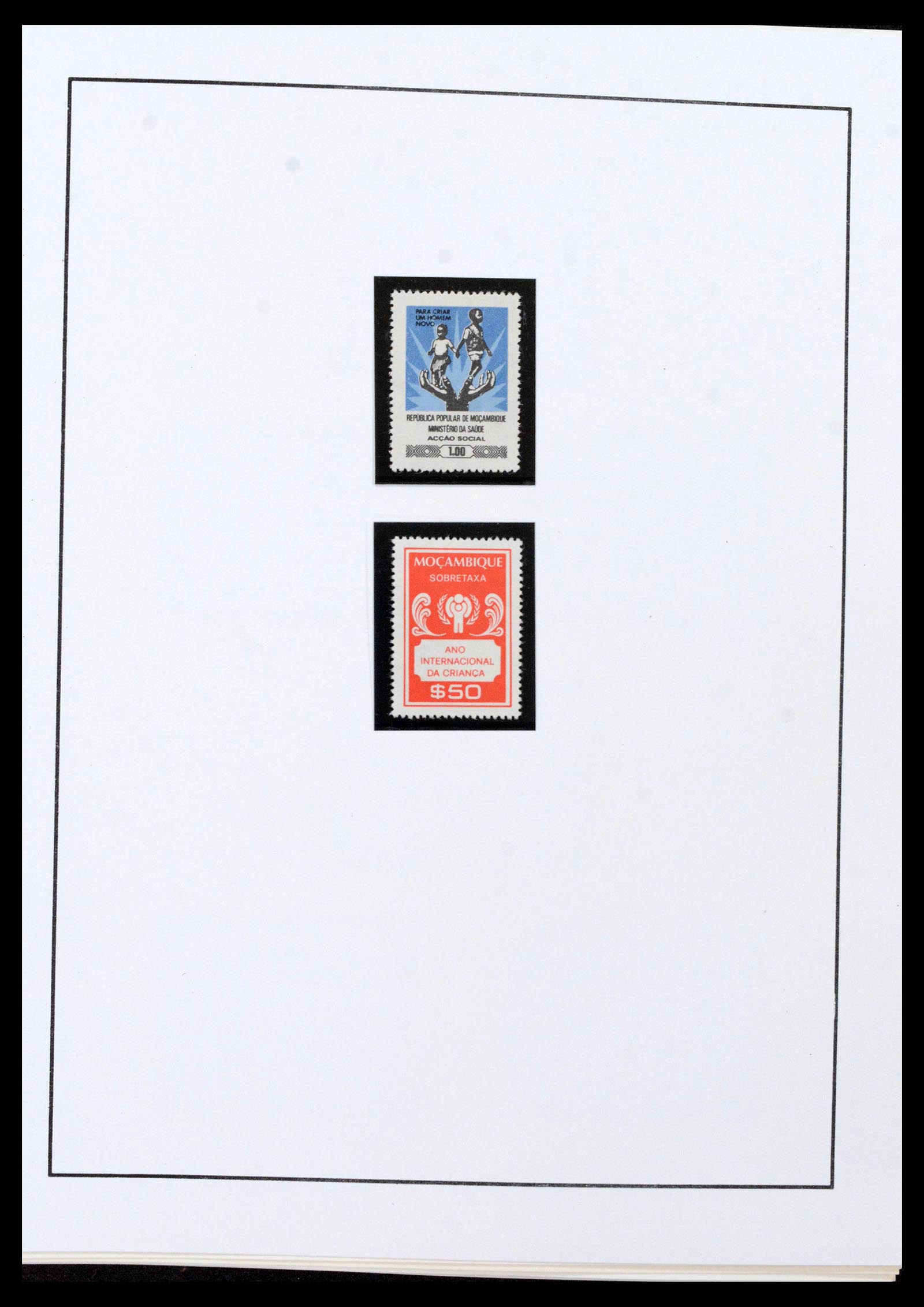 38756 0032 - Postzegelverzameling 38756 Mozambique 1975-2010.