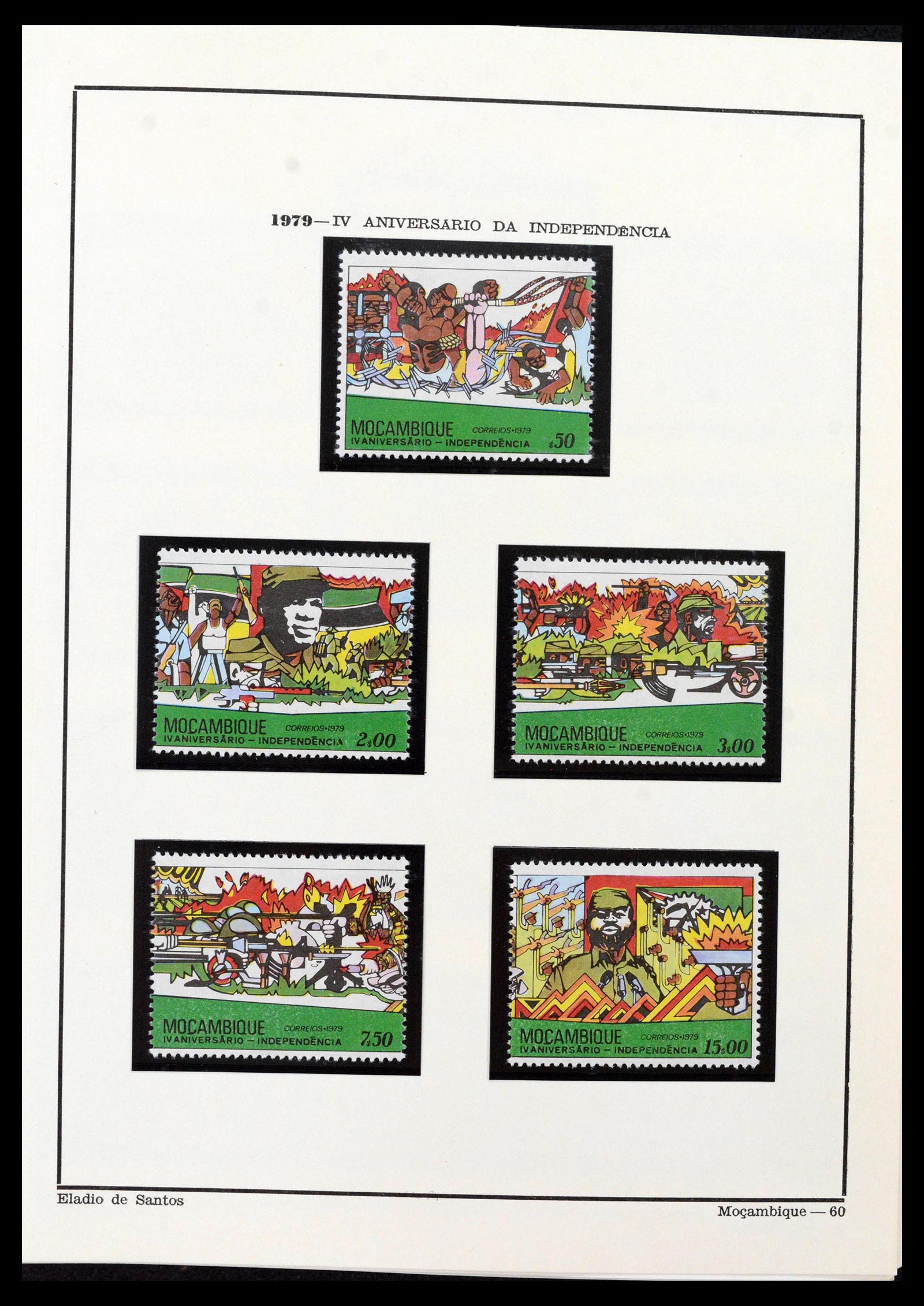 38756 0034 - Postzegelverzameling 38756 Mozambique 1975-2010.