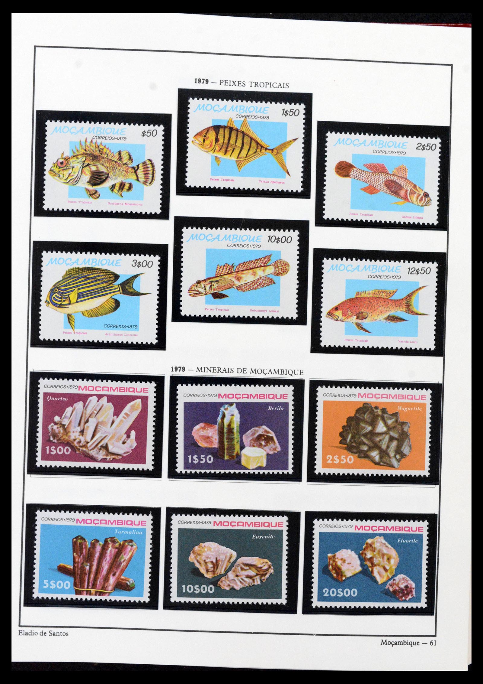 38756 0035 - Postzegelverzameling 38756 Mozambique 1975-2010.