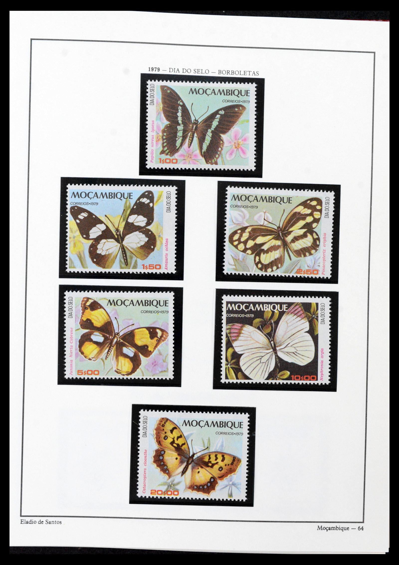 38756 0038 - Postzegelverzameling 38756 Mozambique 1975-2010.