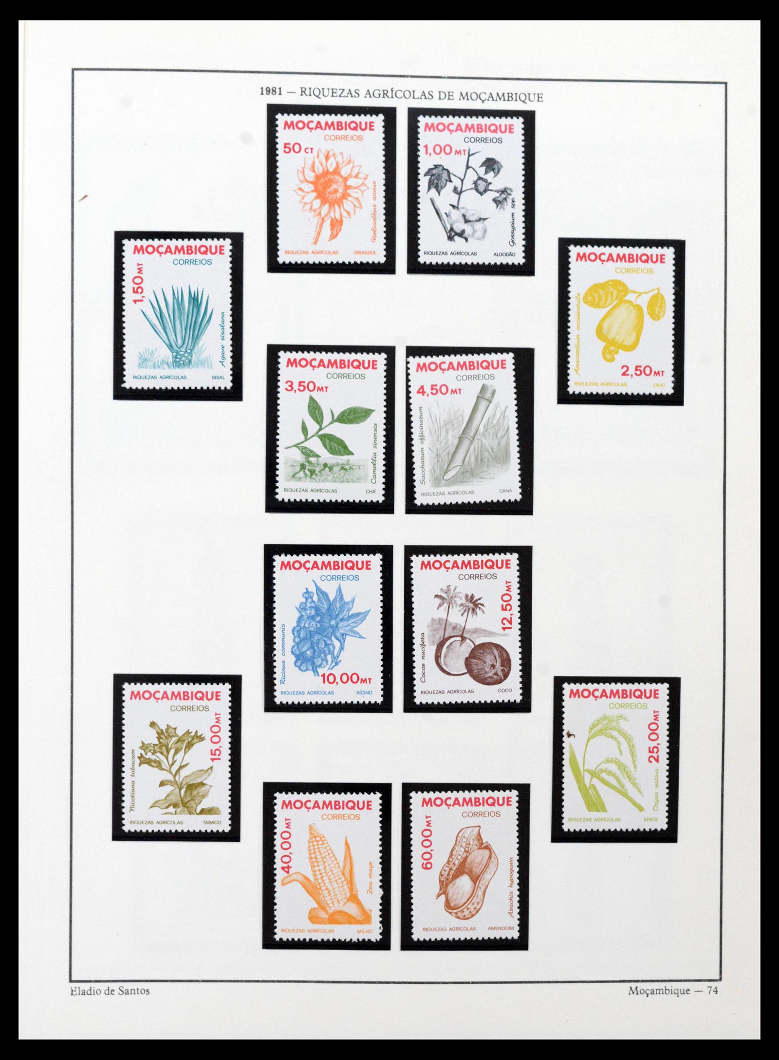 38756 0048 - Postzegelverzameling 38756 Mozambique 1975-2010.