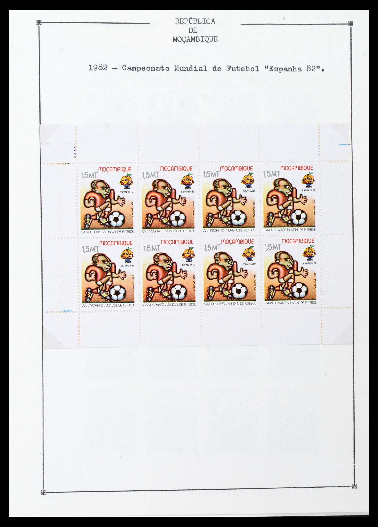 38756 0057 - Postzegelverzameling 38756 Mozambique 1975-2010.