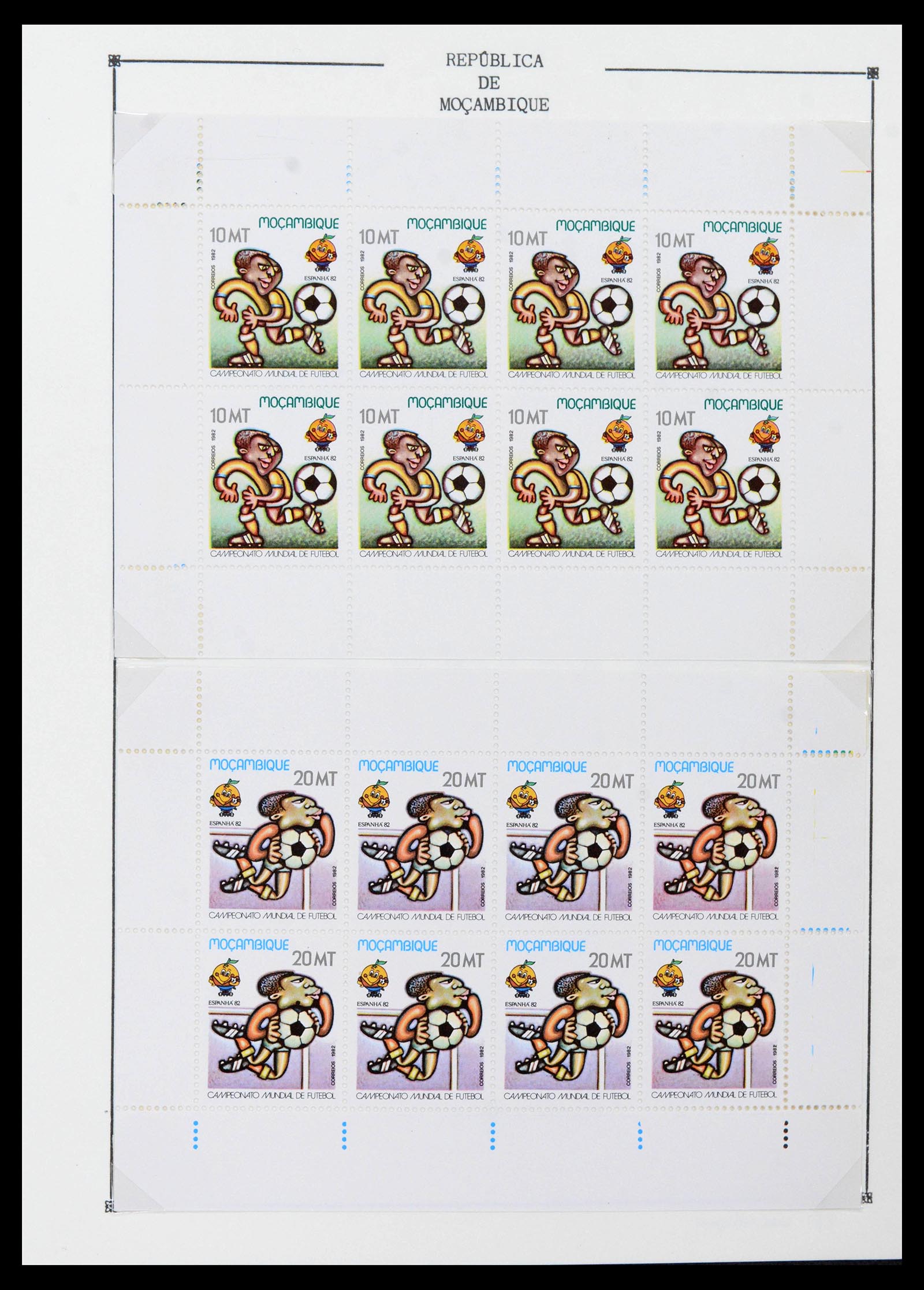 38756 0059 - Postzegelverzameling 38756 Mozambique 1975-2010.