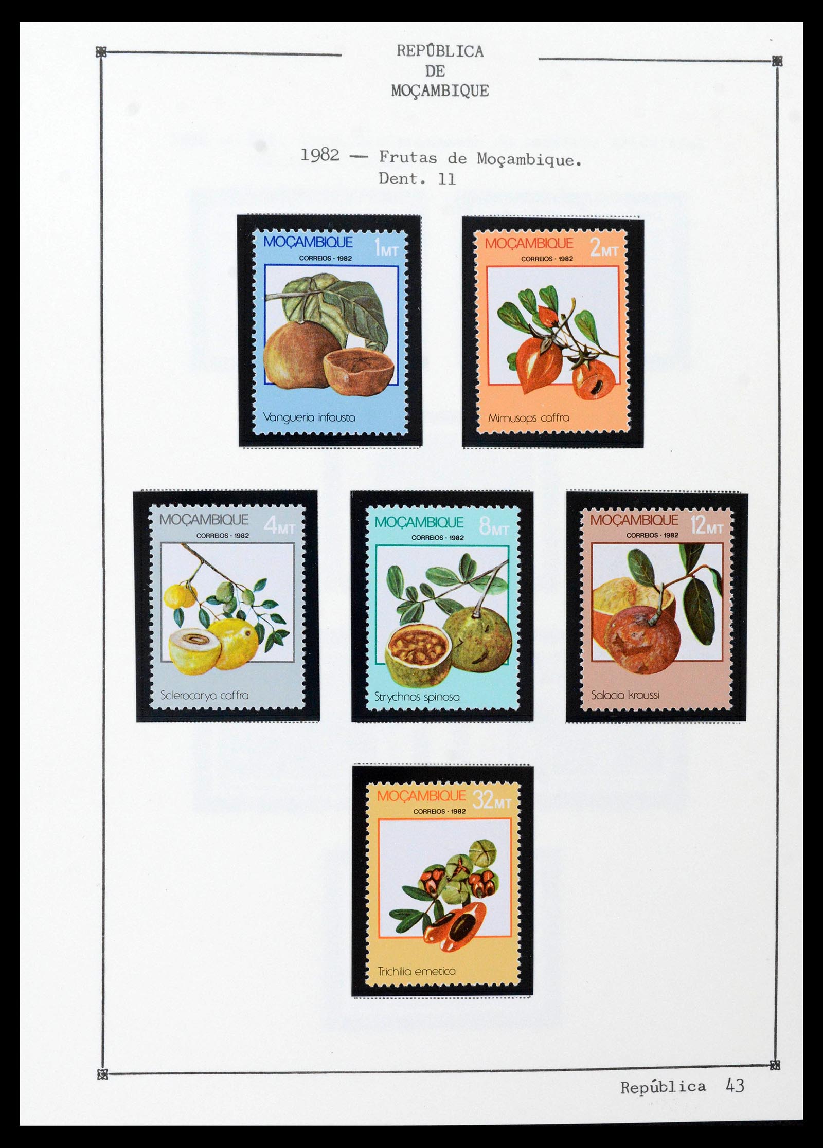 38756 0060 - Postzegelverzameling 38756 Mozambique 1975-2010.