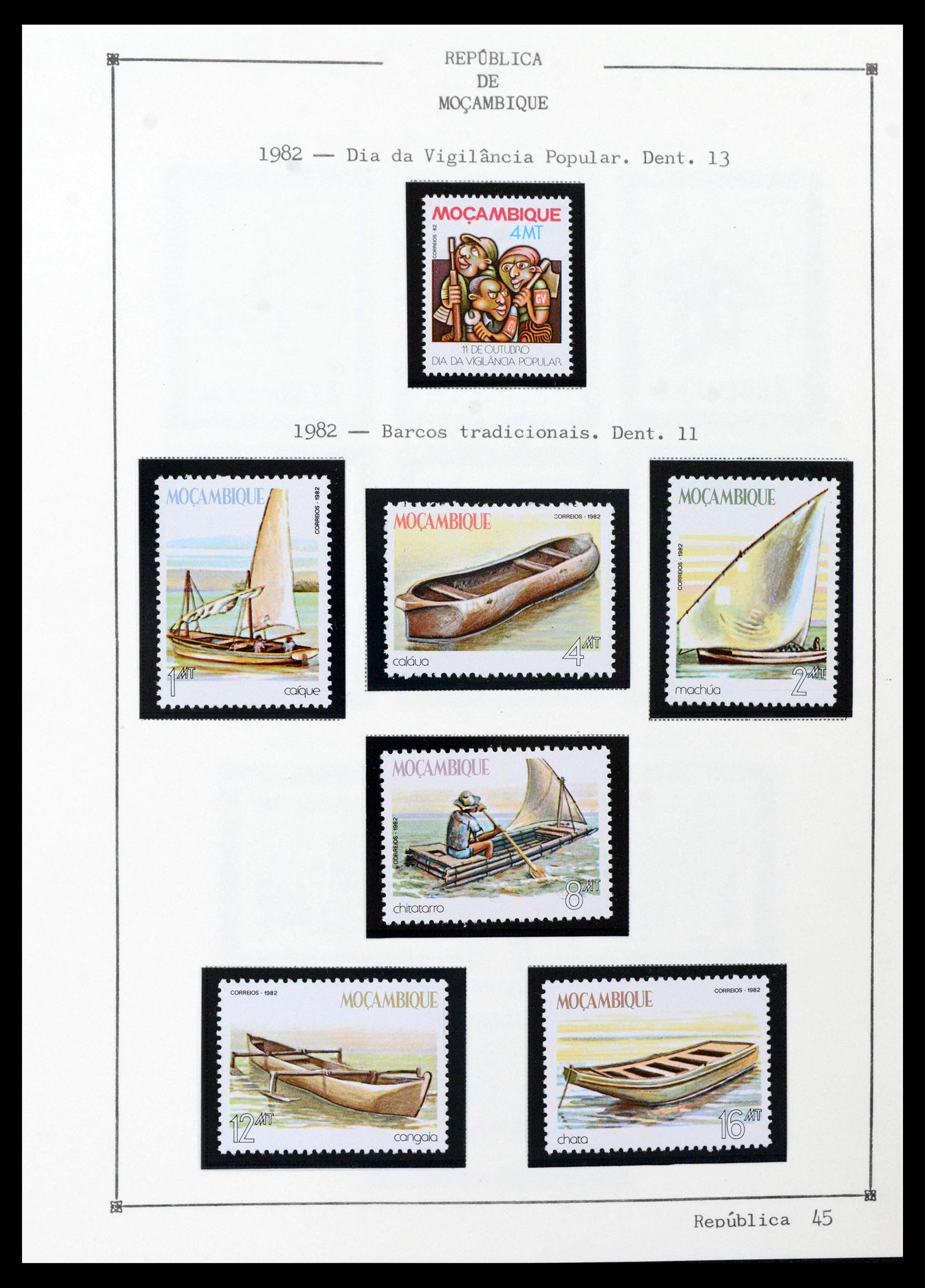 38756 0063 - Stamp collection 38756 Mocambique 1975-2010.