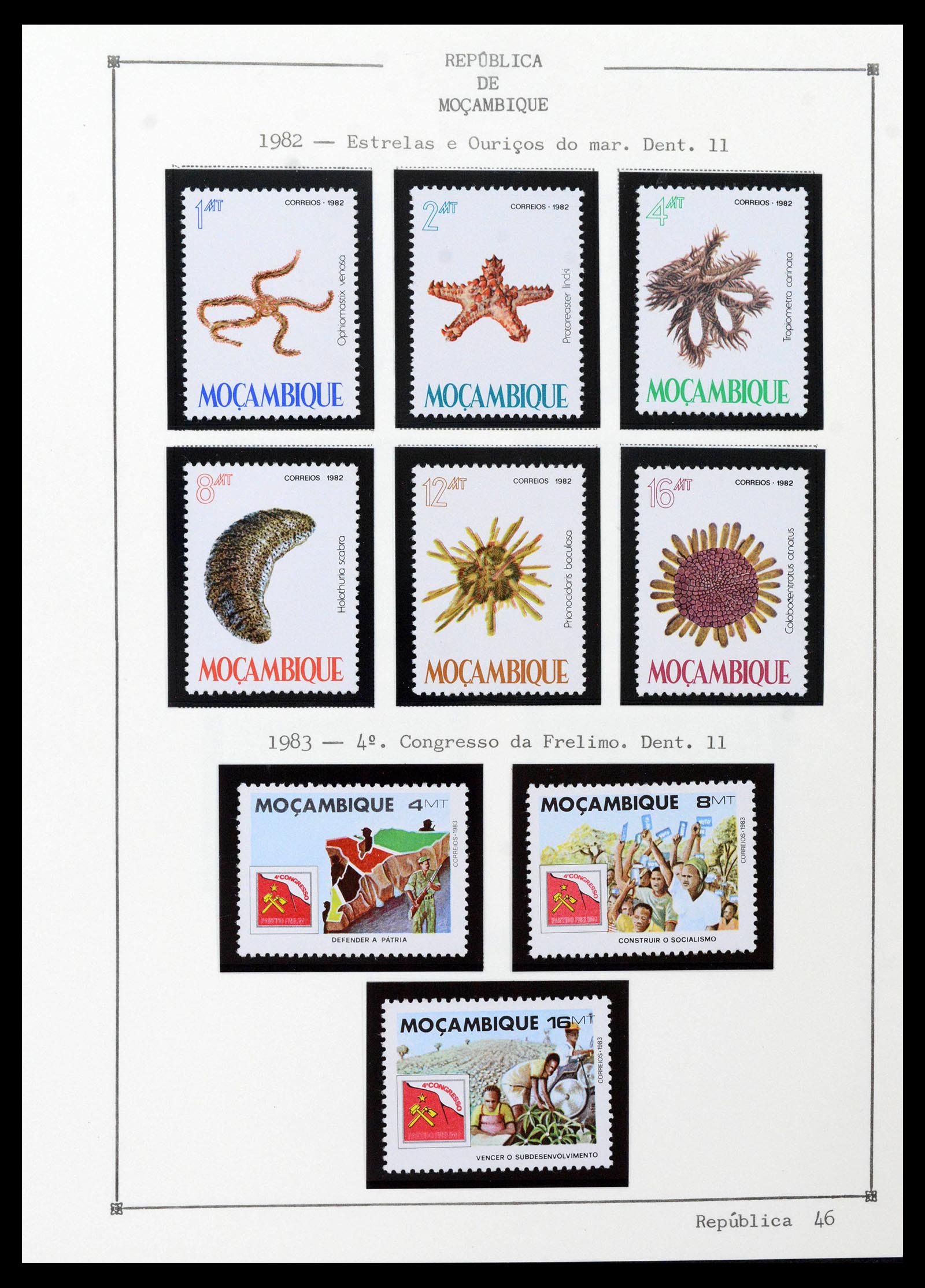 38756 0064 - Stamp collection 38756 Mocambique 1975-2010.