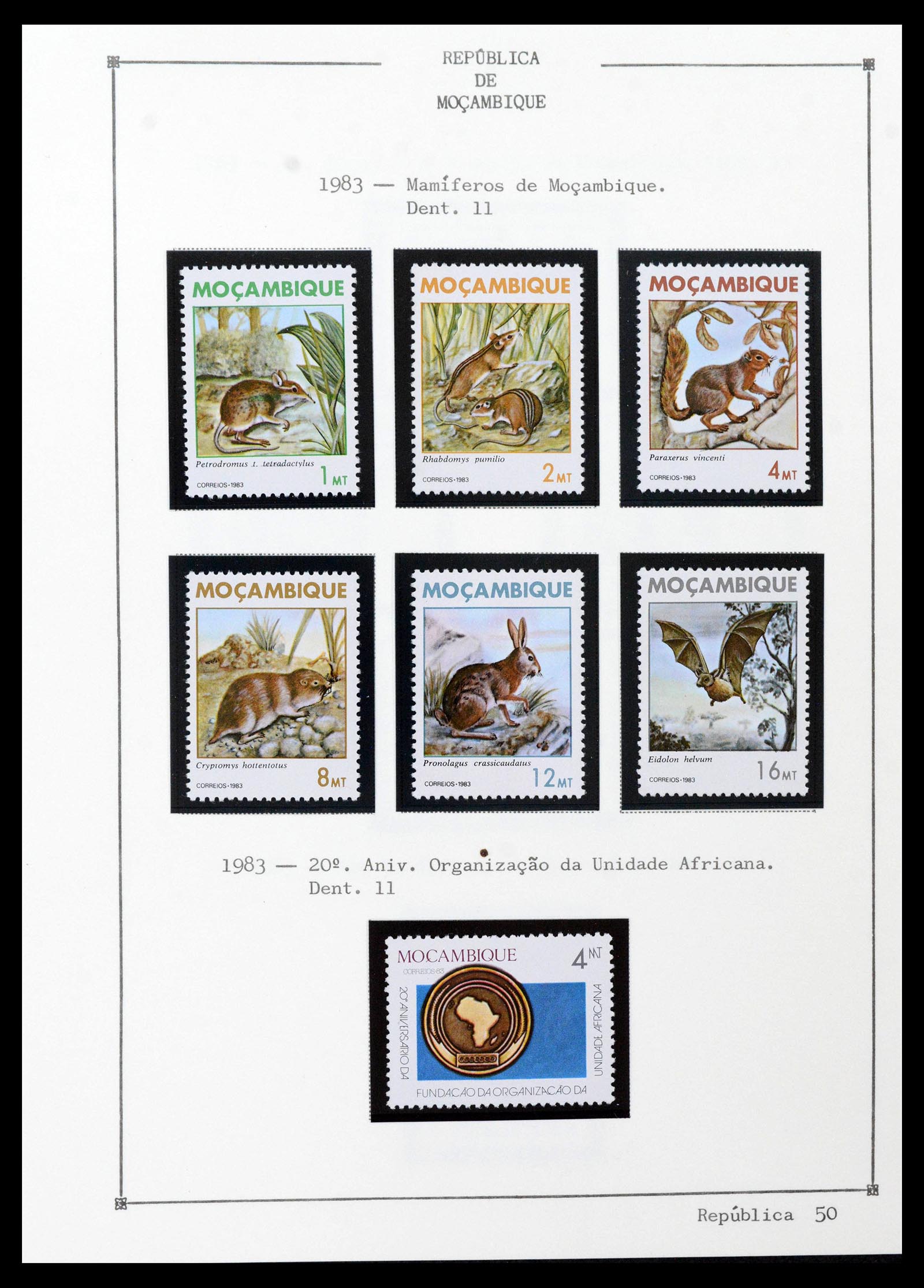38756 0068 - Stamp collection 38756 Mocambique 1975-2010.